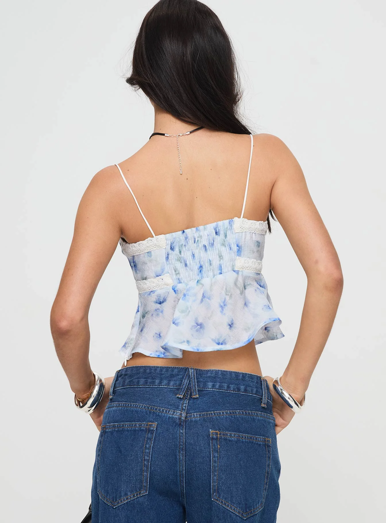 Karta Top White / Blue