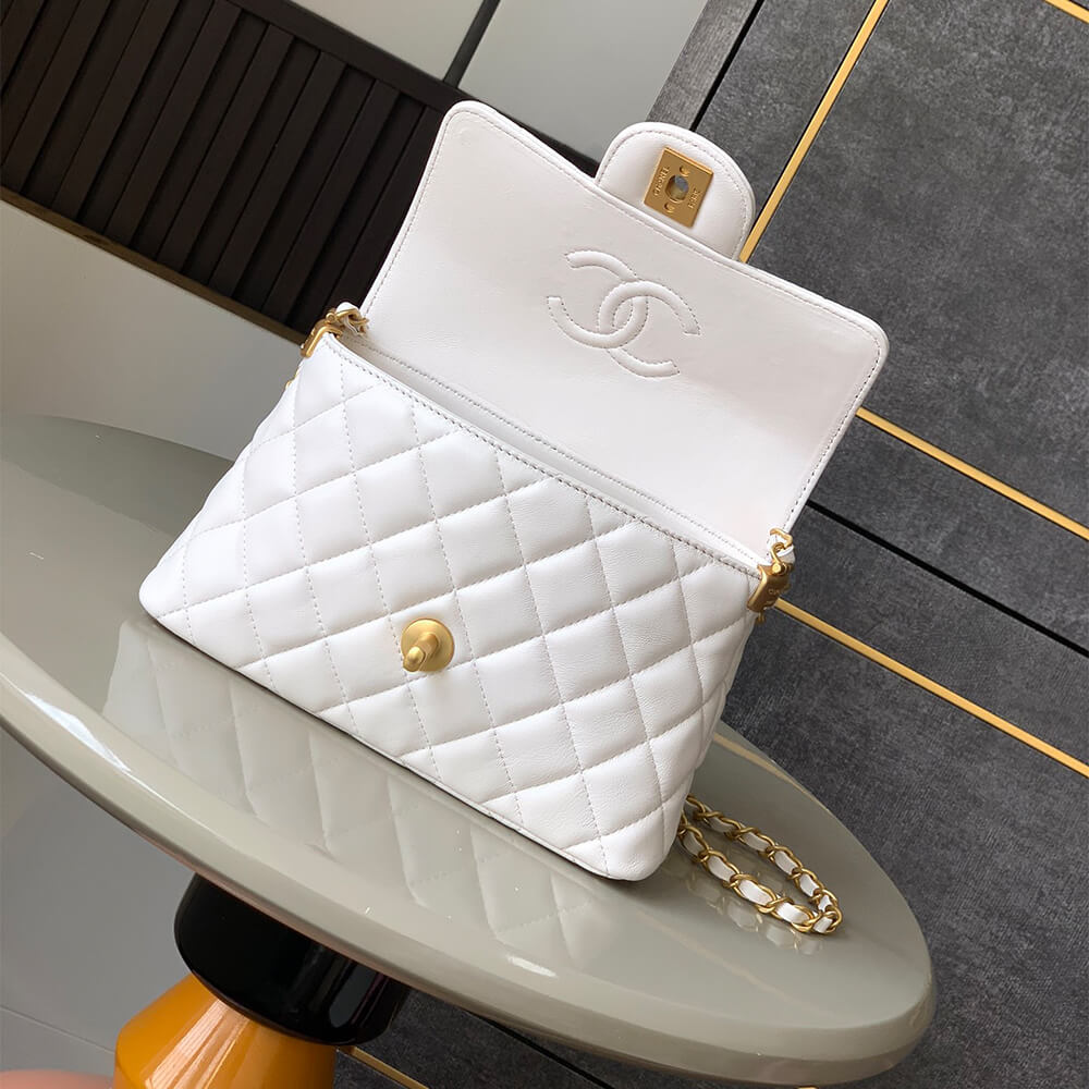 CHANEL Small Flap Bag with Top Handle(HIGH-END GRADE) - Top Club