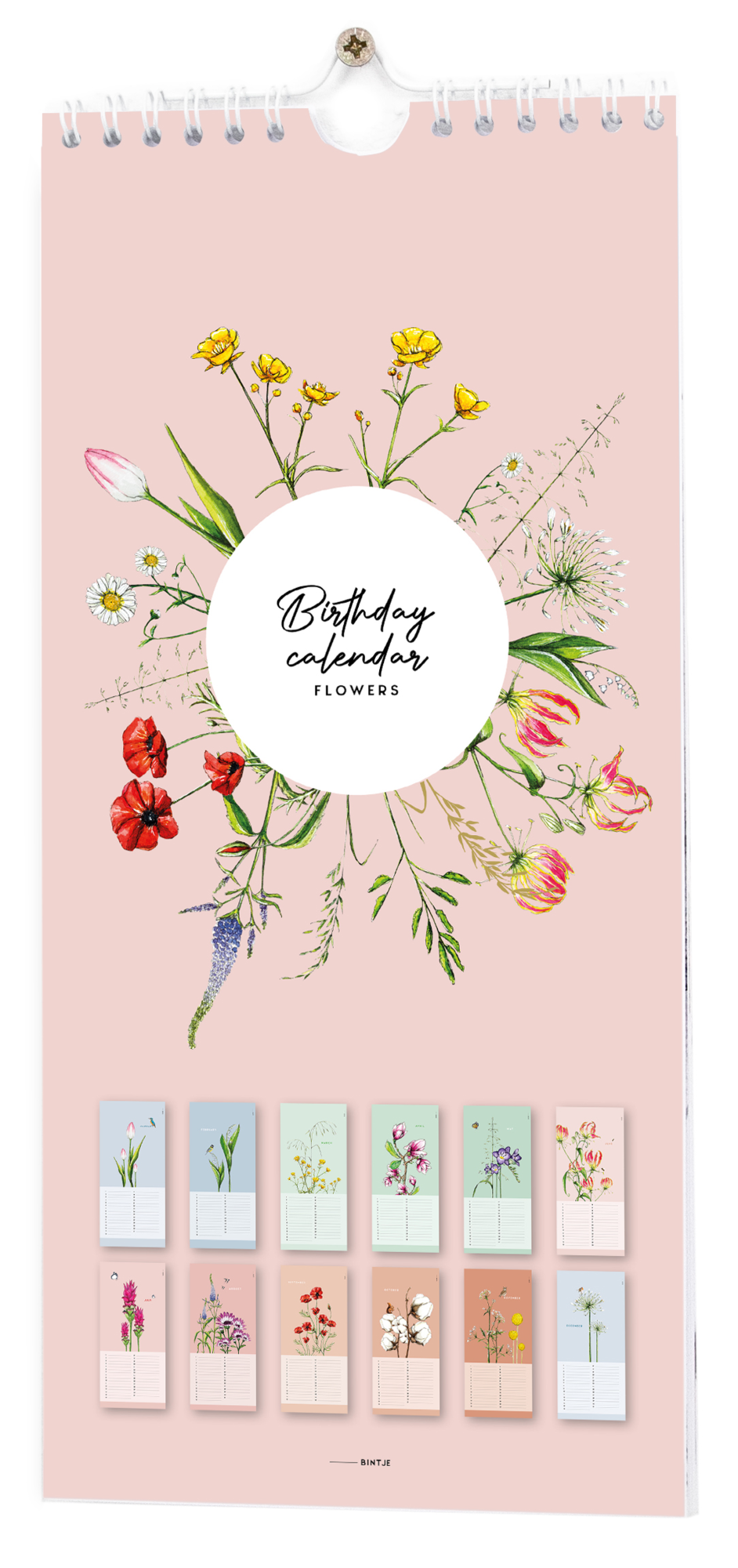 Kalender Bloemen