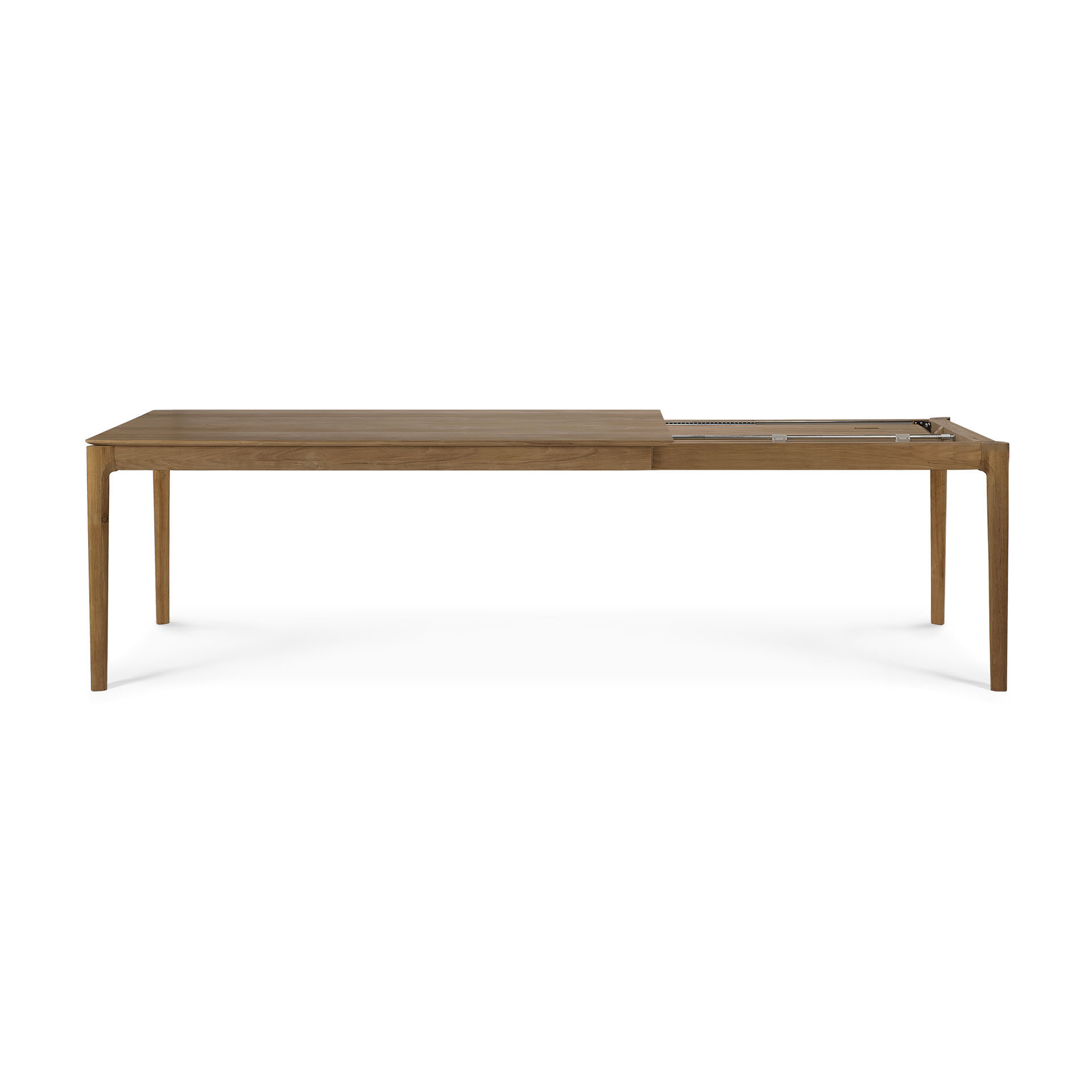 Tafel Bok teak - onbehandeld  - uitschuifbaar - 180/280