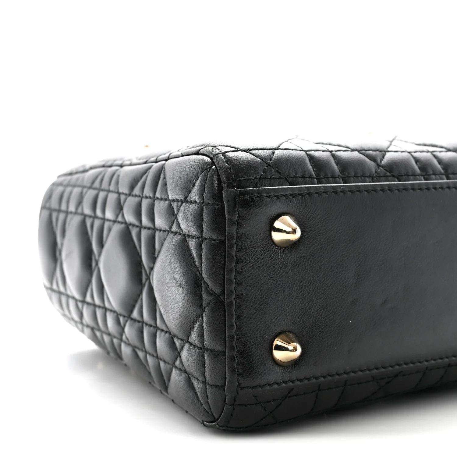 Lambskin Cannage Small My ABCDior Lady Dior Black - Top Club