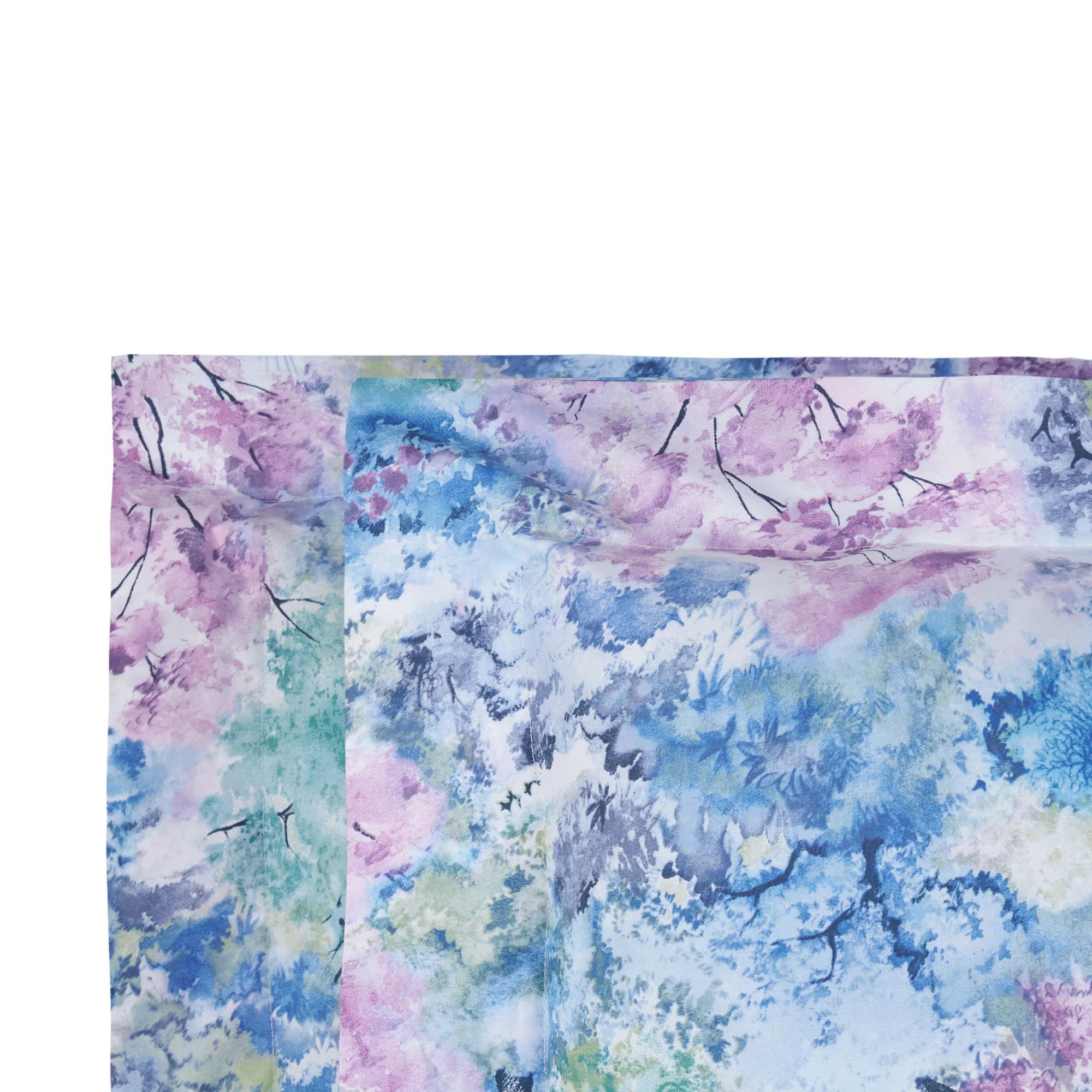 Copripiumino Con Federe In Percalle Trees Matrimoniale