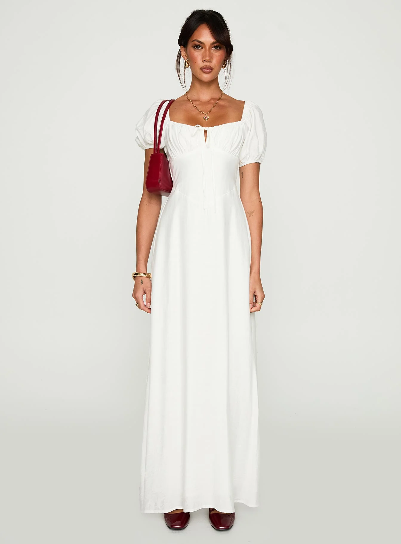 Summer Song Maxi Dress White
