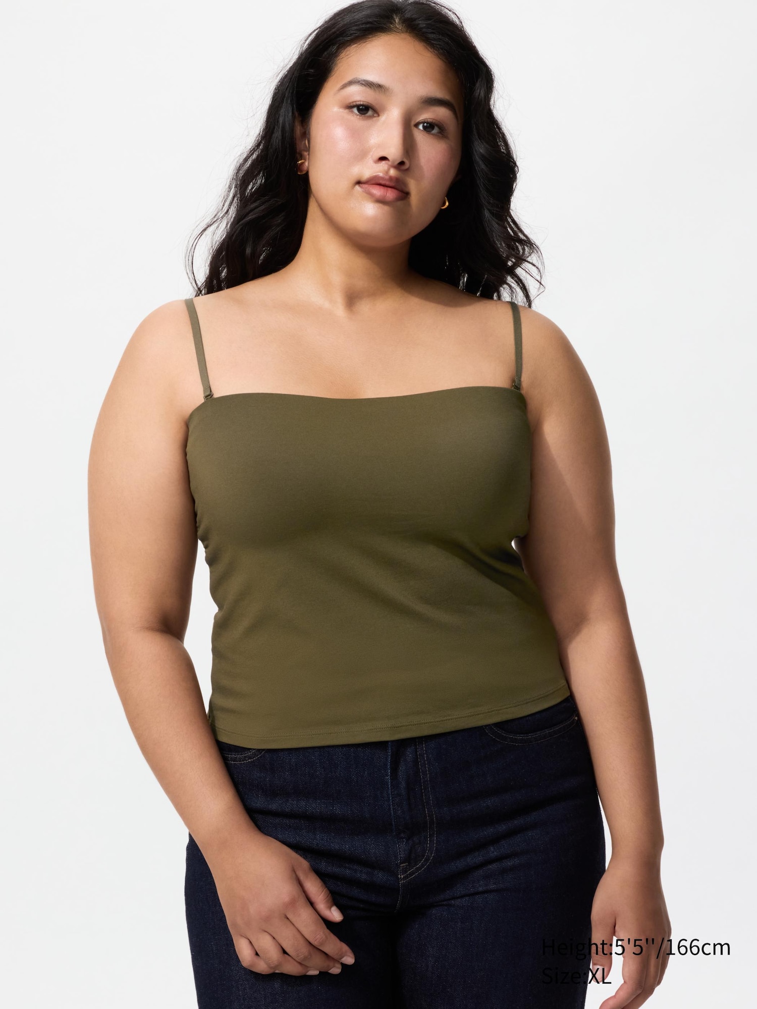 AIRism™ Cotton Cropped Tube BRA TOP