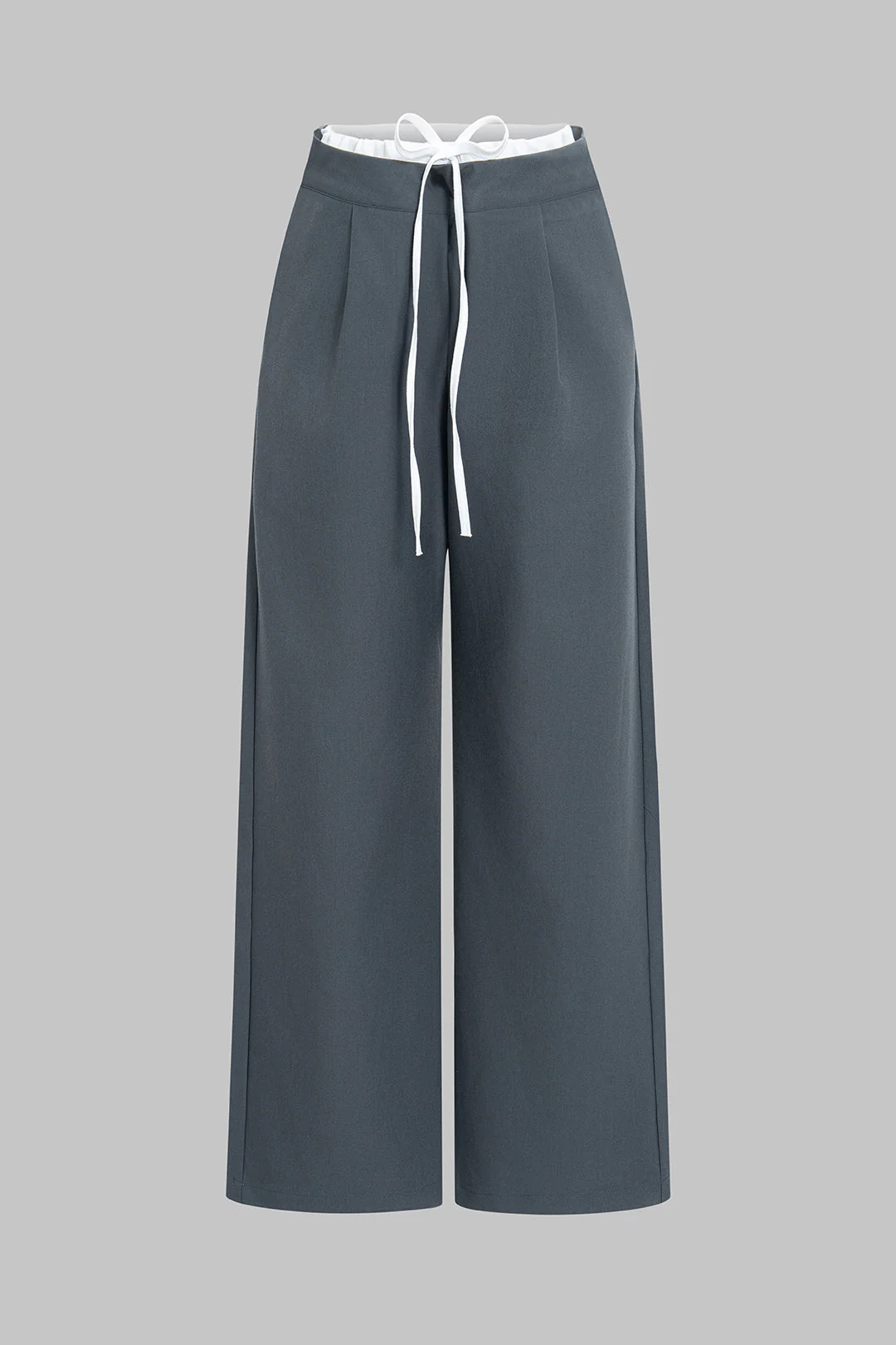 Tie-Up Patchwork Trousers