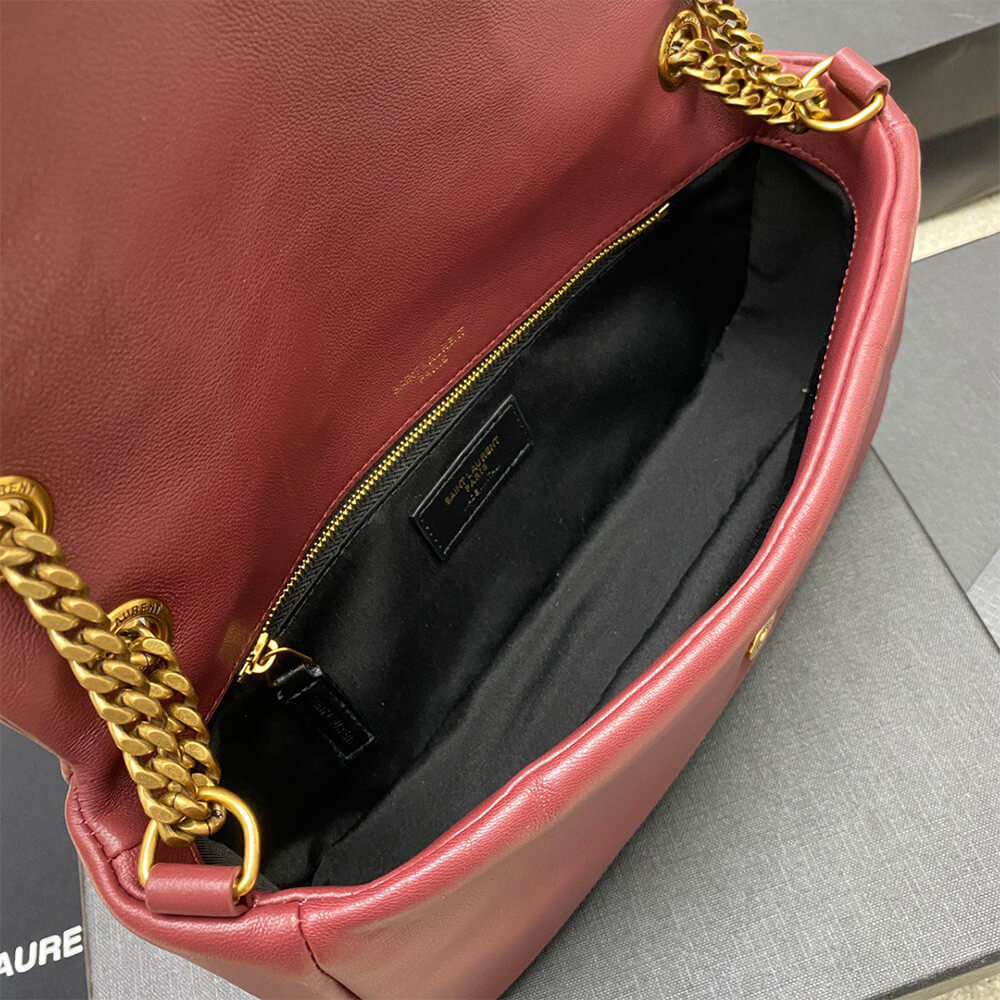 YSL calypso small in plunged lambskin - Top Club