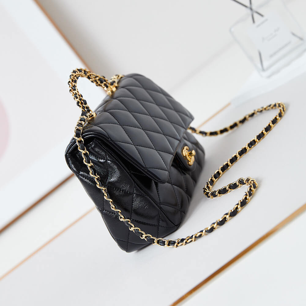 CHANEL Flap Bag with Top Handle - Top Club