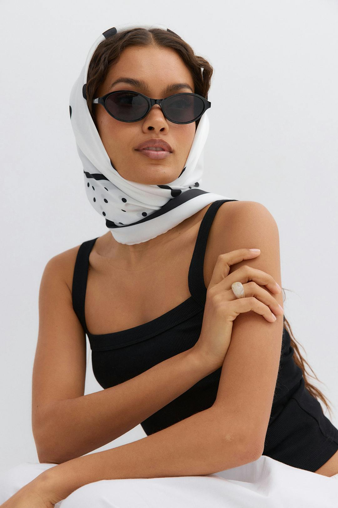 Gina Tricot satin scarf