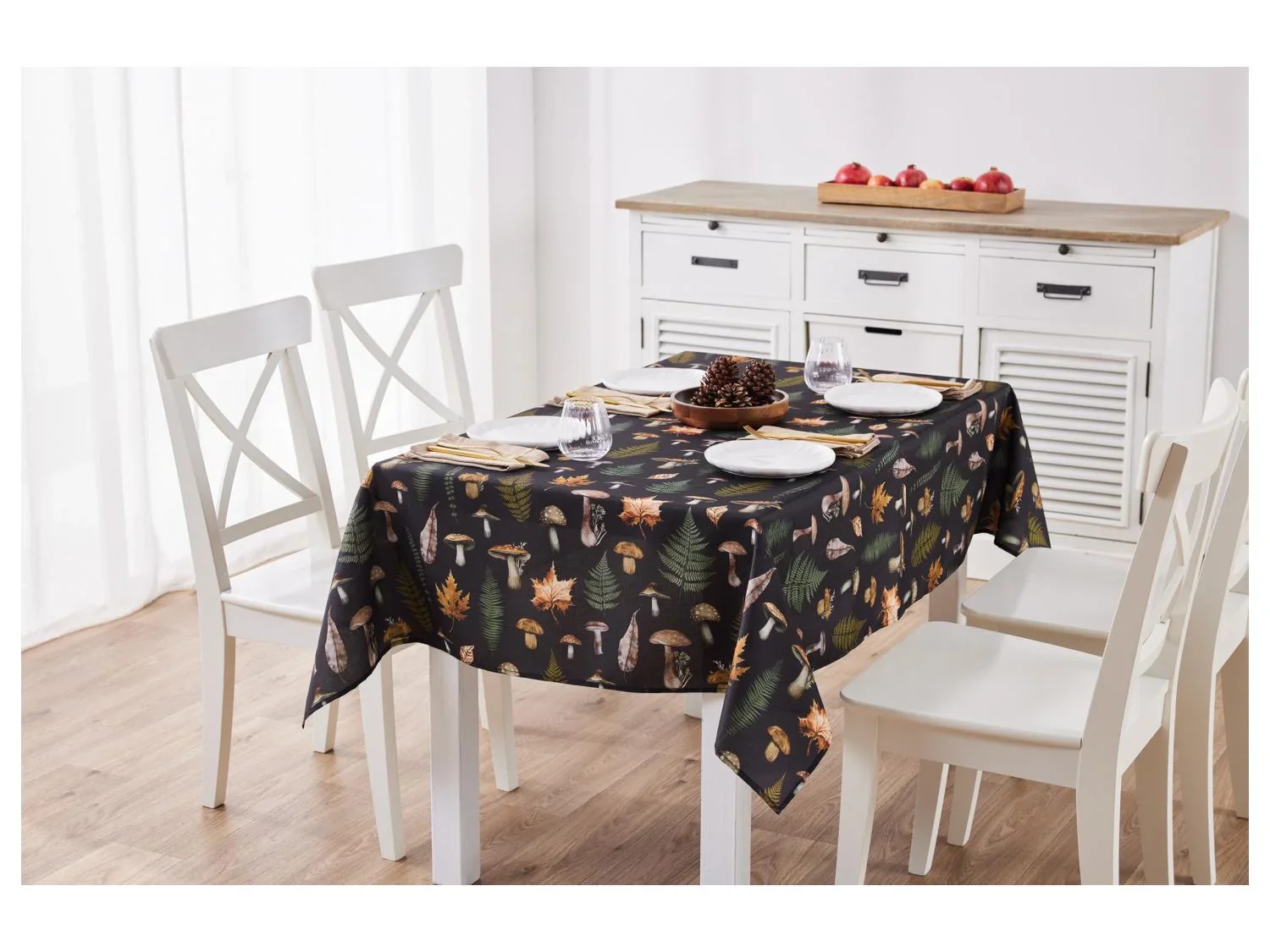 LIVARNO home Set de nappe et chemins de table