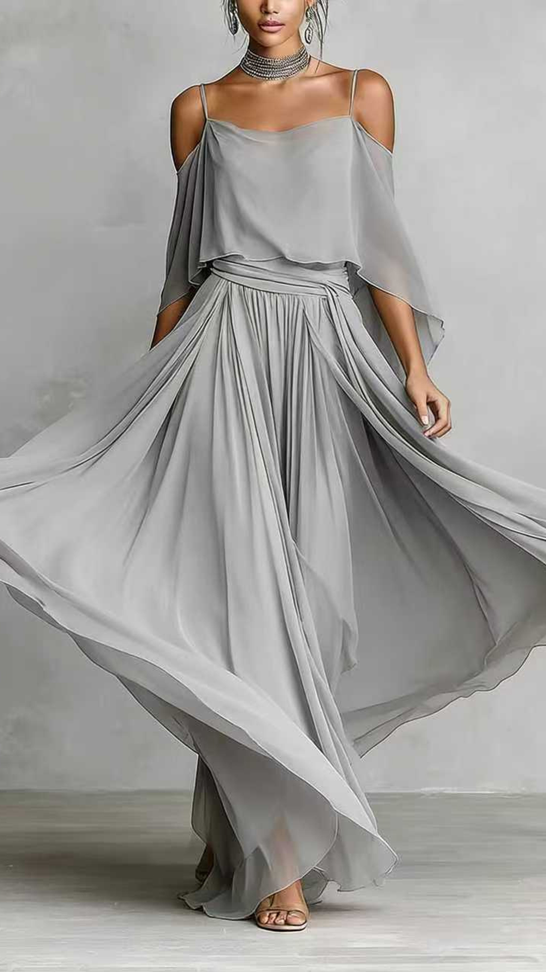 Women's Solid-Color Simple Camisole & Cardigan Two-Piece Set - Nordfashionstorm - Women's Clothing, Fashion for You - Nordfashionstorm.com