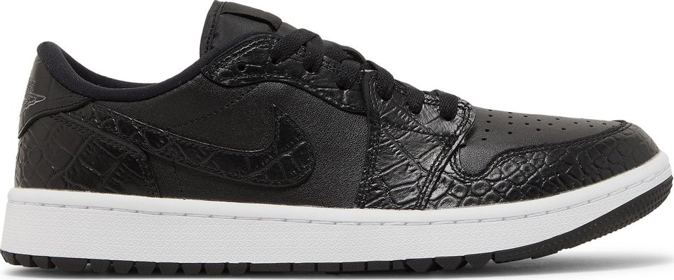 Jordan Reps 1 Low Golf  Black Crocodile  DD9315-003 - Sneaker Replica Workshop