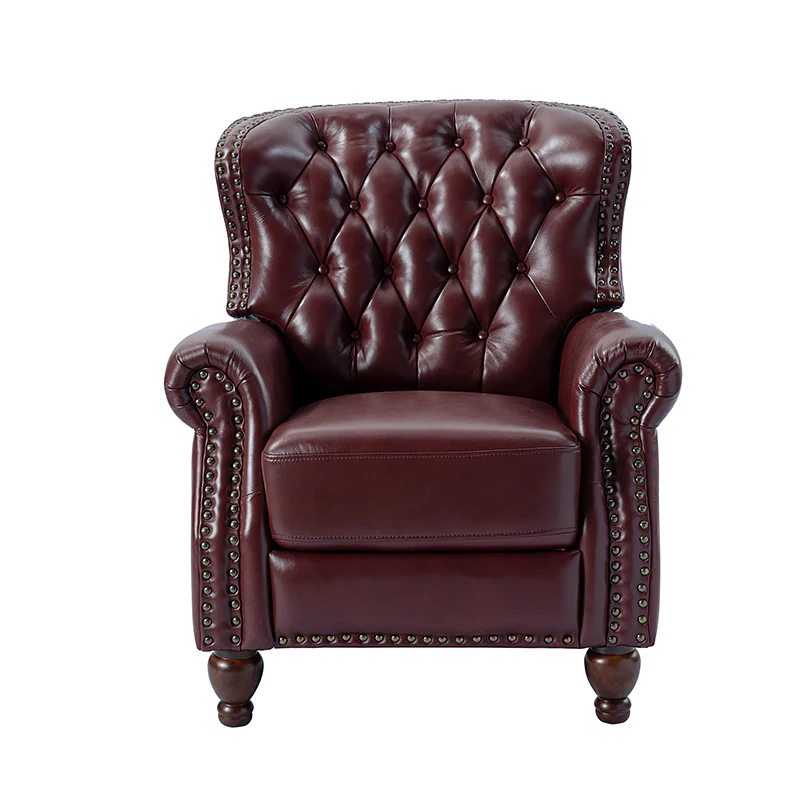 Gabrielle Genuine Leather Oversized Recliner