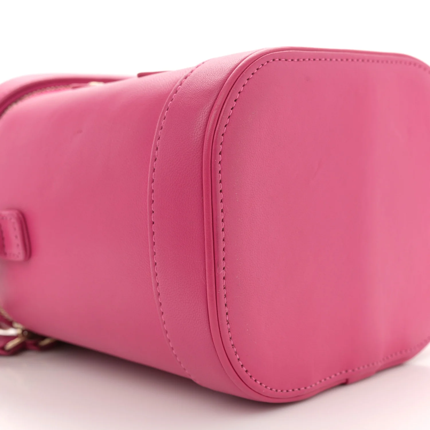 Lambskin Timeless Vanity Cosmetic Case Pink - Top Club