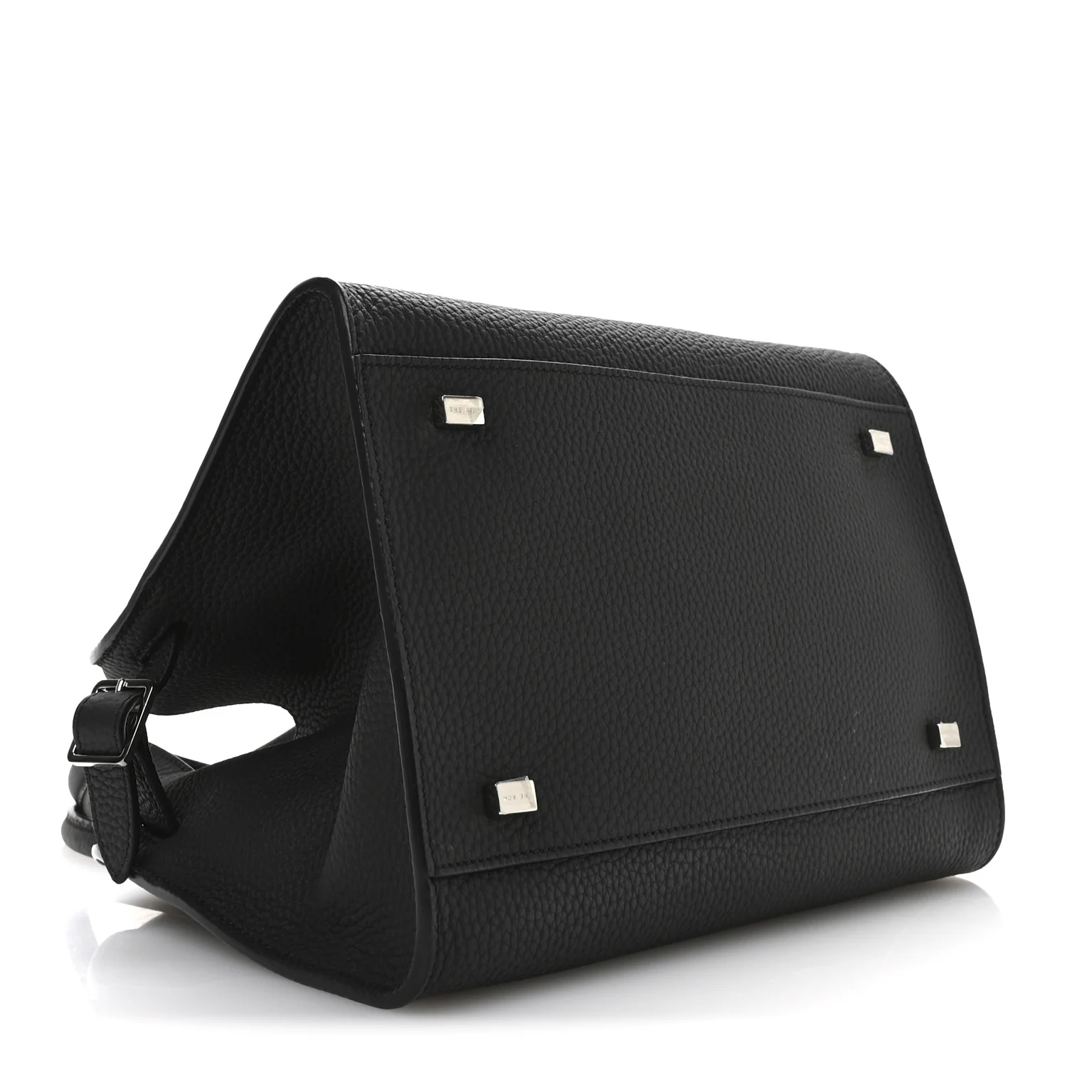 Grained Calfskin Soft Margaux 10 Bag Black - Top Club
