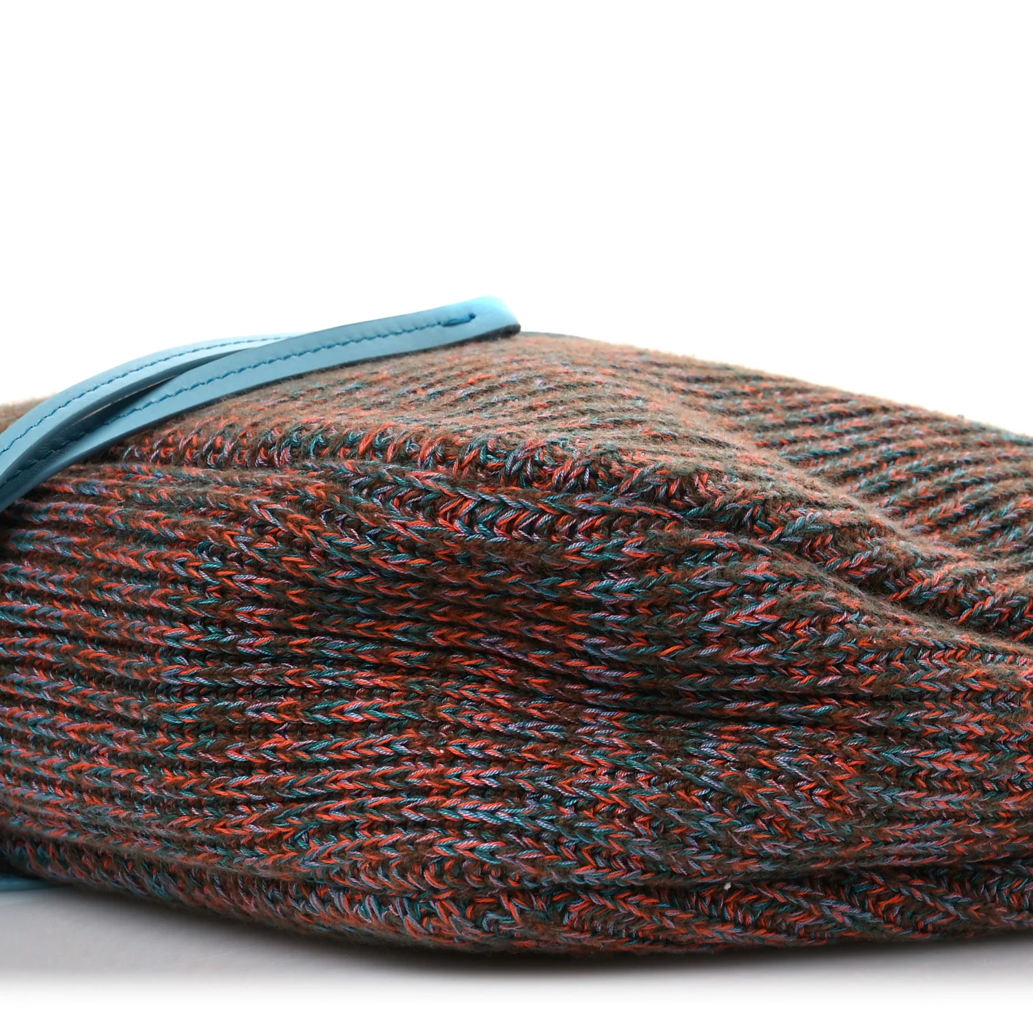 Knit Calfskin Hobo Bag Multicolor - Top Club
