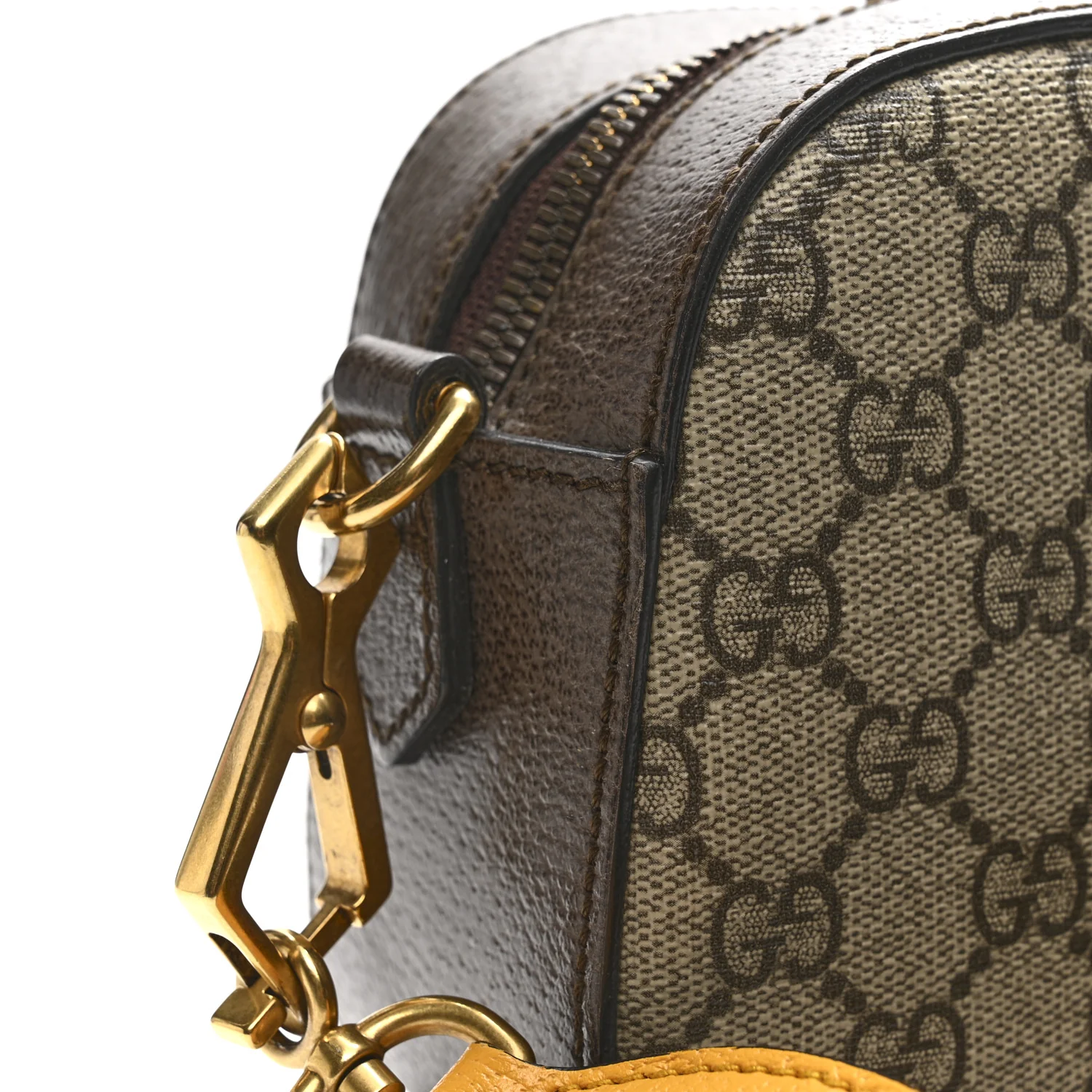 GG Supreme Monogram Web Neo Vintage Shoulder Bag Beige New Acero Crop - Top Club