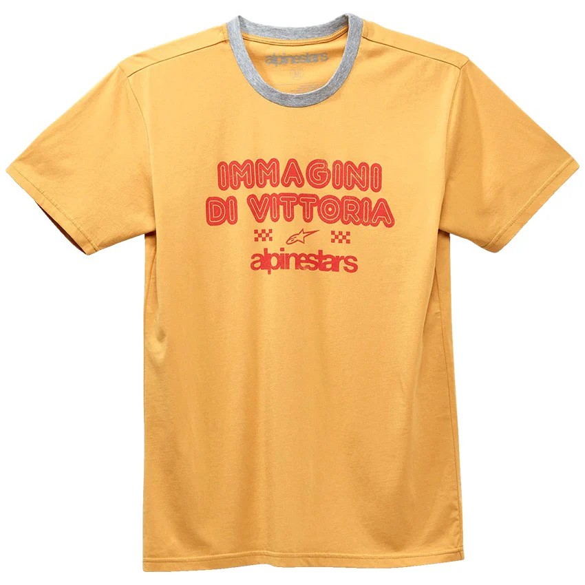 ALPINESTARS T-SHIRT BY VITTORIA AMARILLO