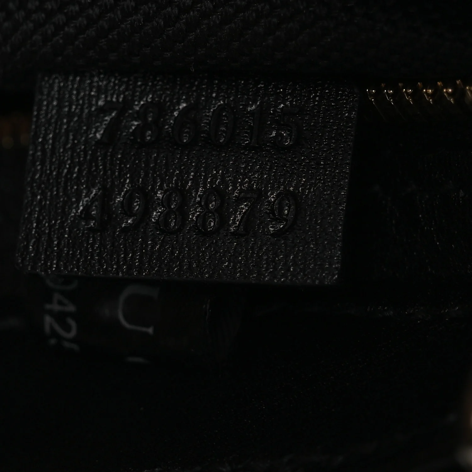 Calfskin Mini Moon Side Shoulder Bag Black - Top Club
