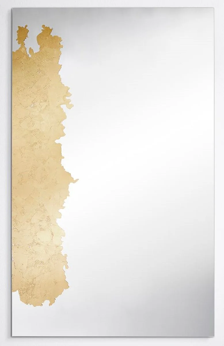 Luxury wall mirror gold 80 x 2.5 x H. 130 cm - Rectangular living room mirror - Bedroom mirror - Cloakroom mirror - Luxury furniture - Luxury interior - Luxury quality