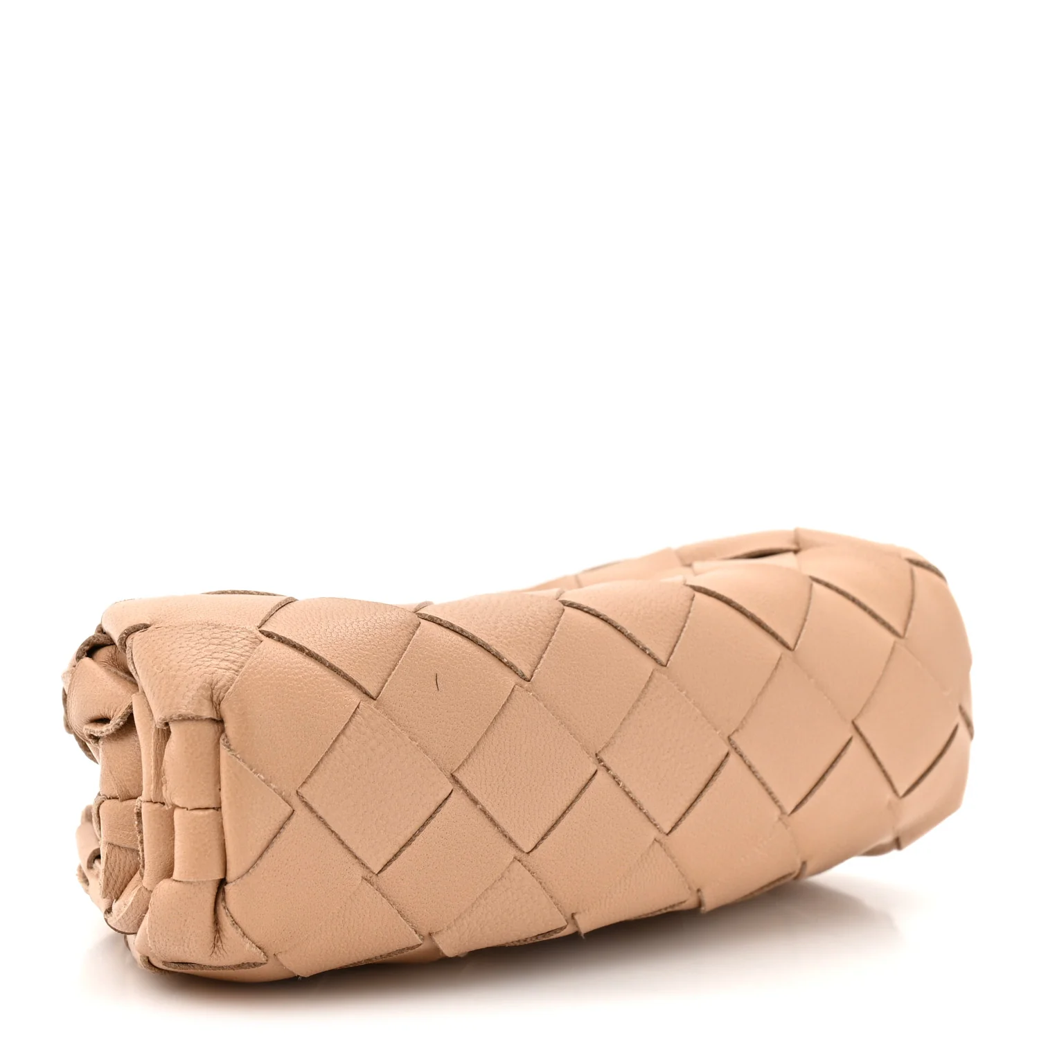 Nappa Intrecciato Coin Purse Almond - Top Club
