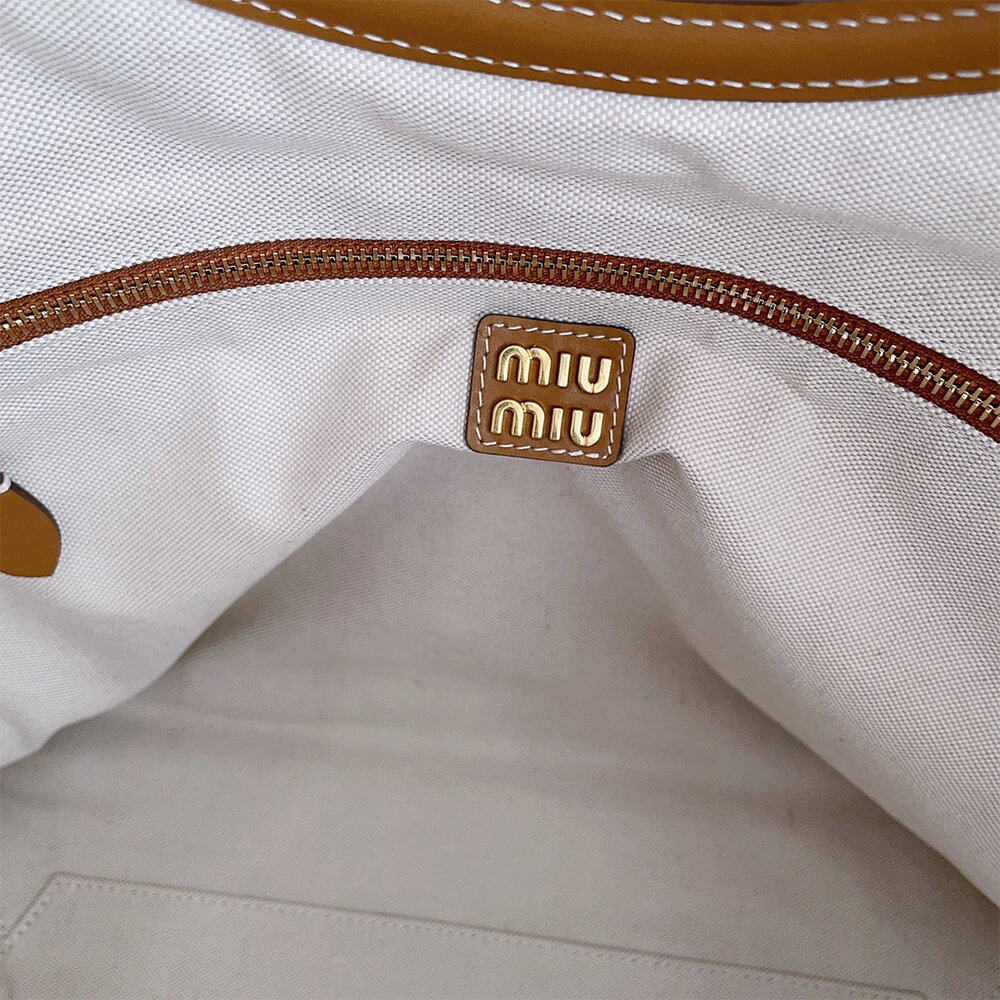 MIUMIU LARGE IVY LEATHER BAG(HIGH-END GRADE) - Top Club