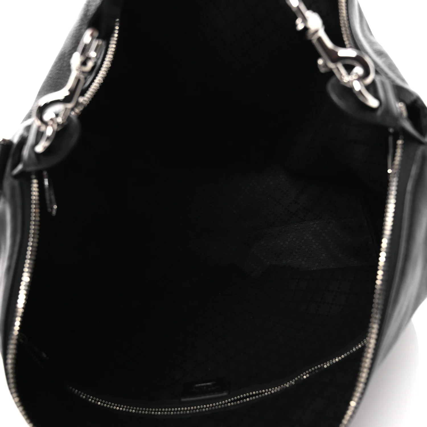Grained Calfskin Medium Brea Crossbody Bag Black - Top Club