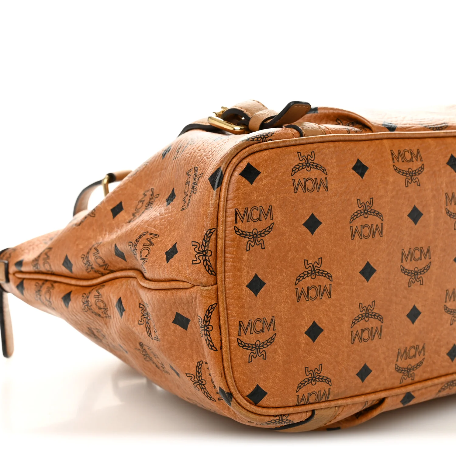 Visetos Medium Essentials Shopper Tote Cognac - Top Club