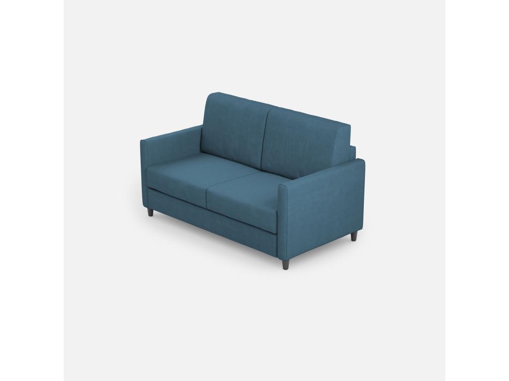 Sofá mediano Joliven de 2 plazas dos plazas de 70 cm dimensiones exteriores L 158 cm color avio