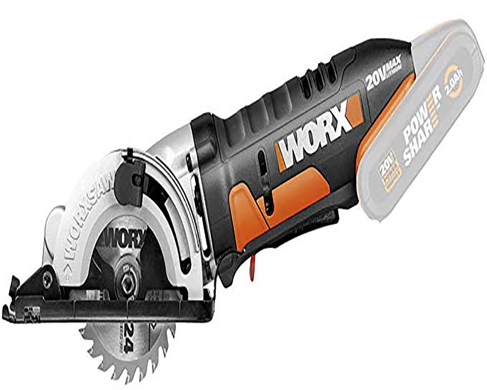 Worx Sega circolare ad immersione compatta Worx WX527.9 20V - solo corpo macchina
