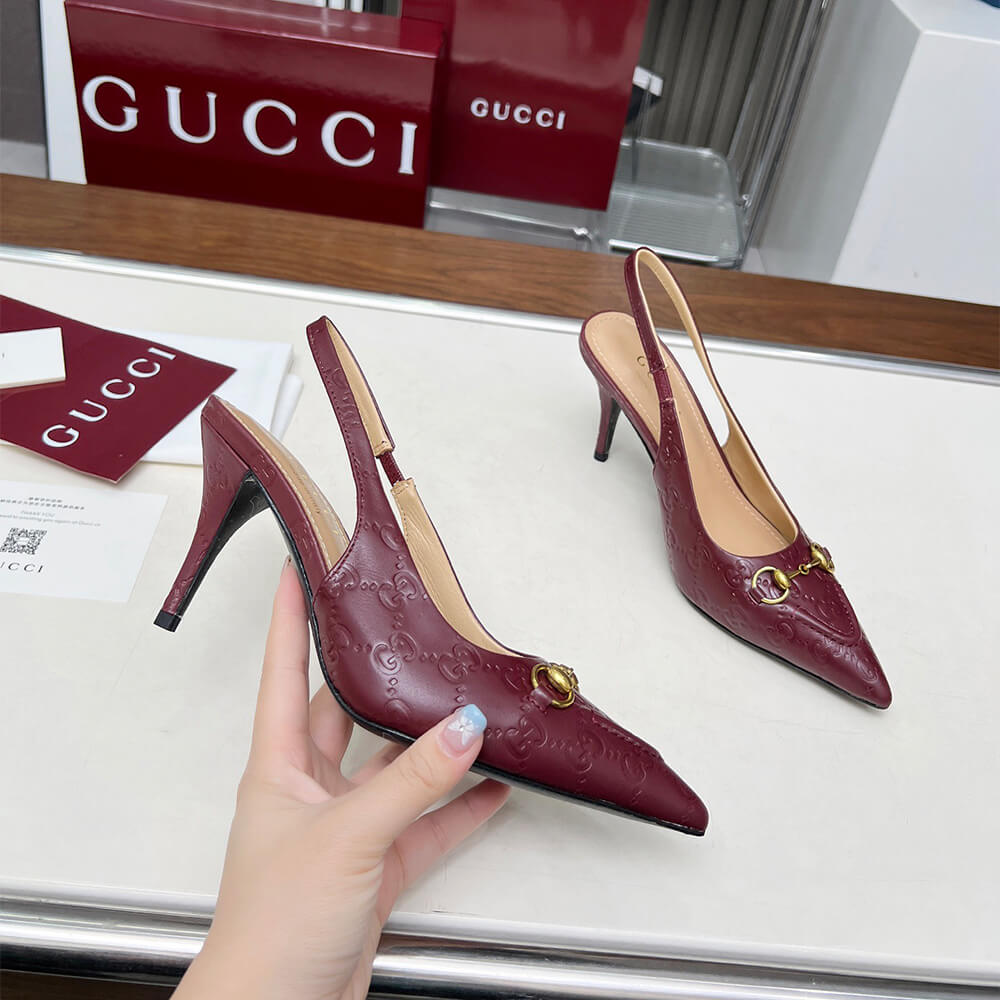 Gucci Women s slingback pump with Horsebit - Top Club