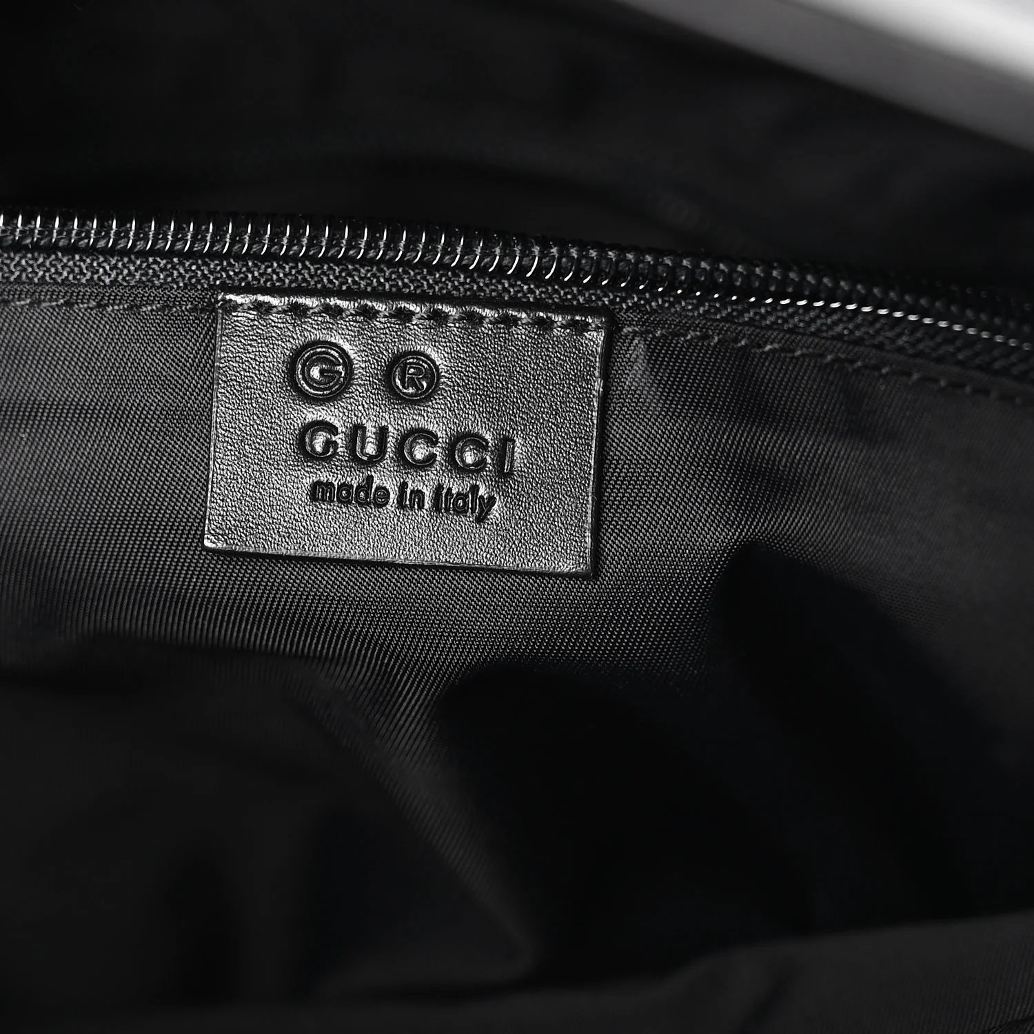 Techno Canvas Web Single Buckle Backpack Black - Top Club
