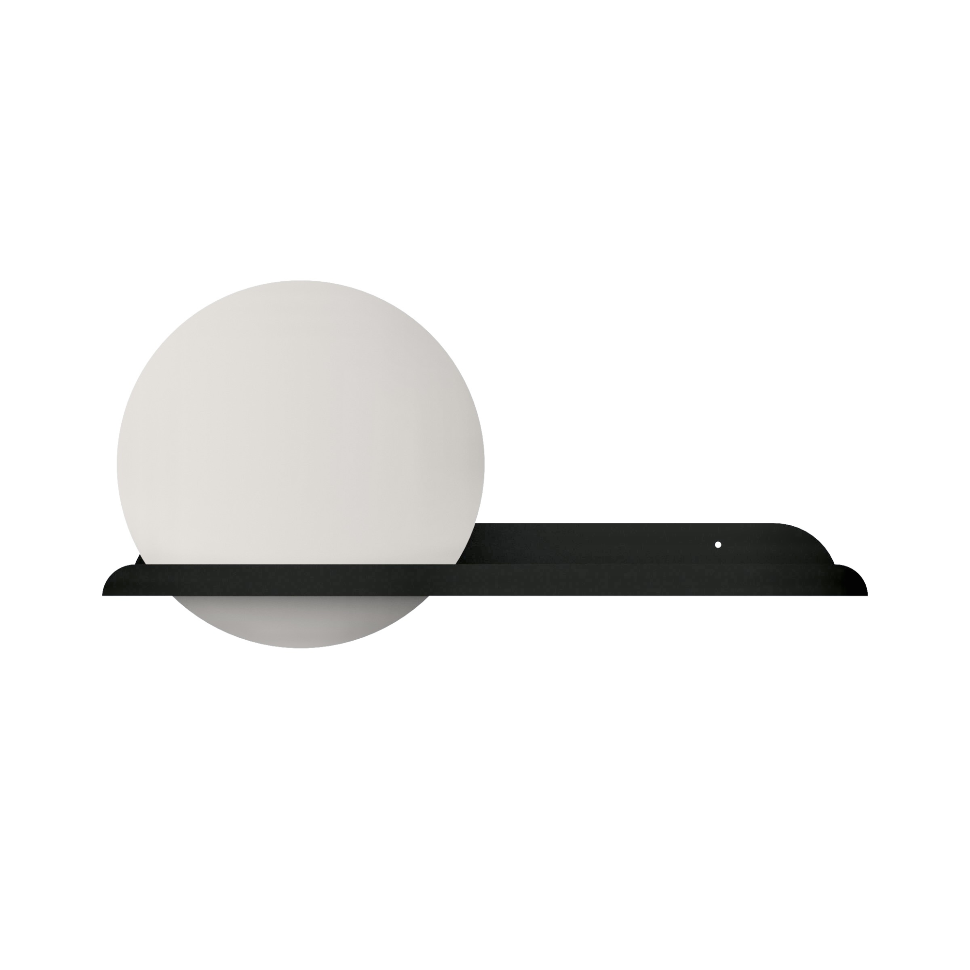 Wandplank Lima met spiegel
