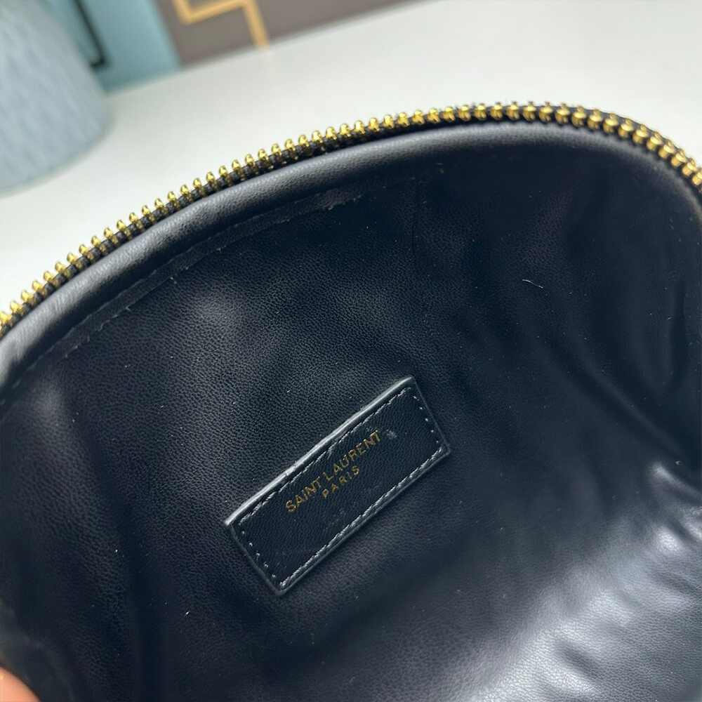 YSL Gaby zipped pouch in quilted lambskin - Top Club
