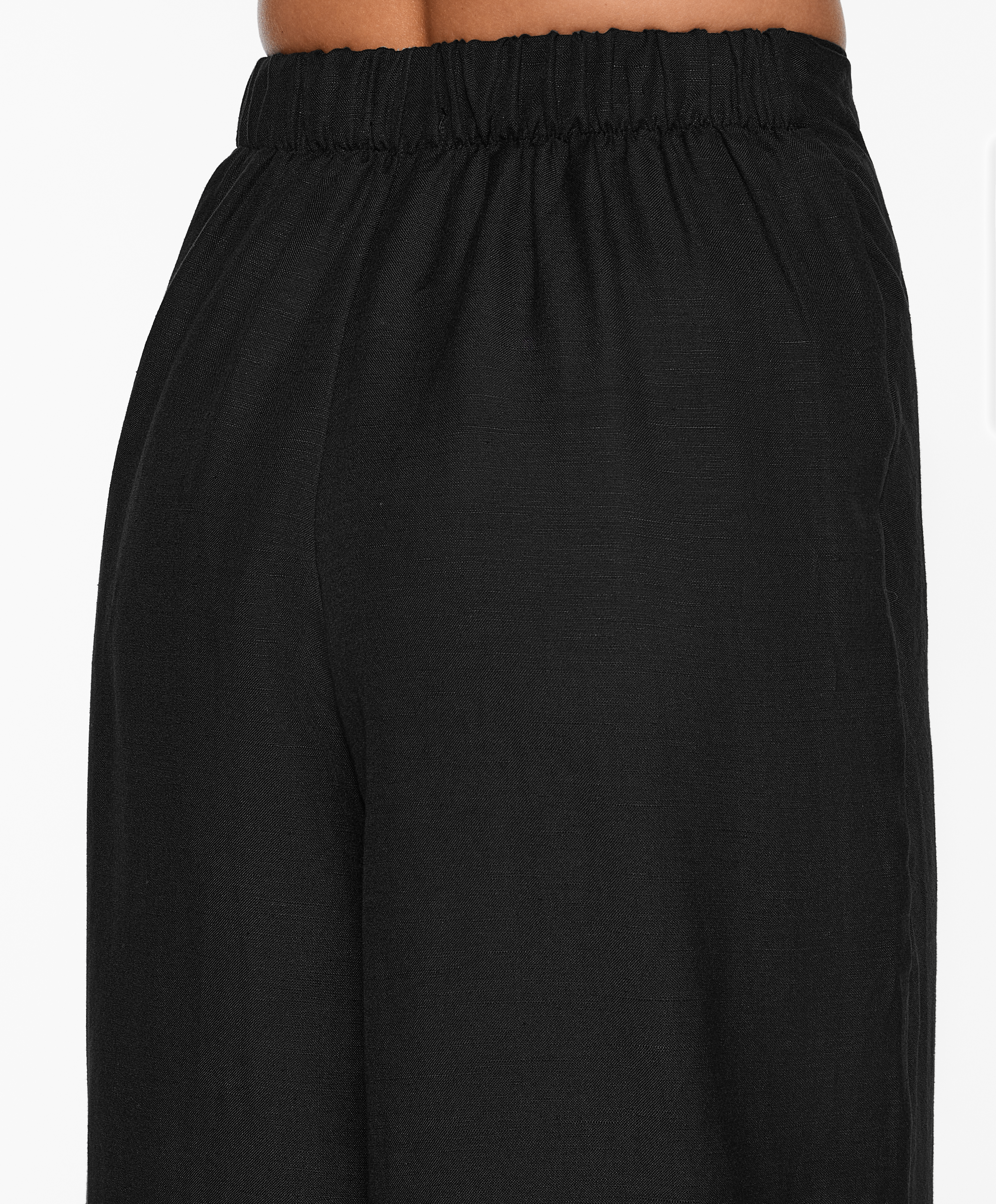 OYSHO Wrap trousers with linen