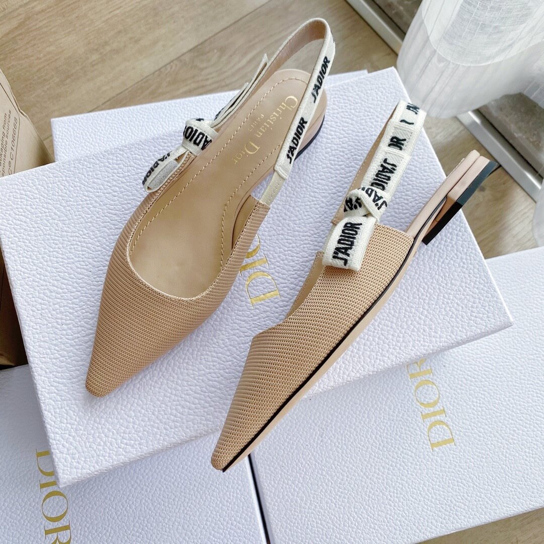 J Adior Slingback Flat - Top Club