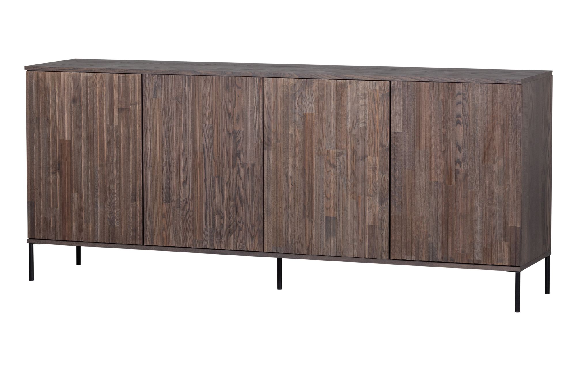 Dressoir New Gravure 200CM Essen Fineer - Espresso