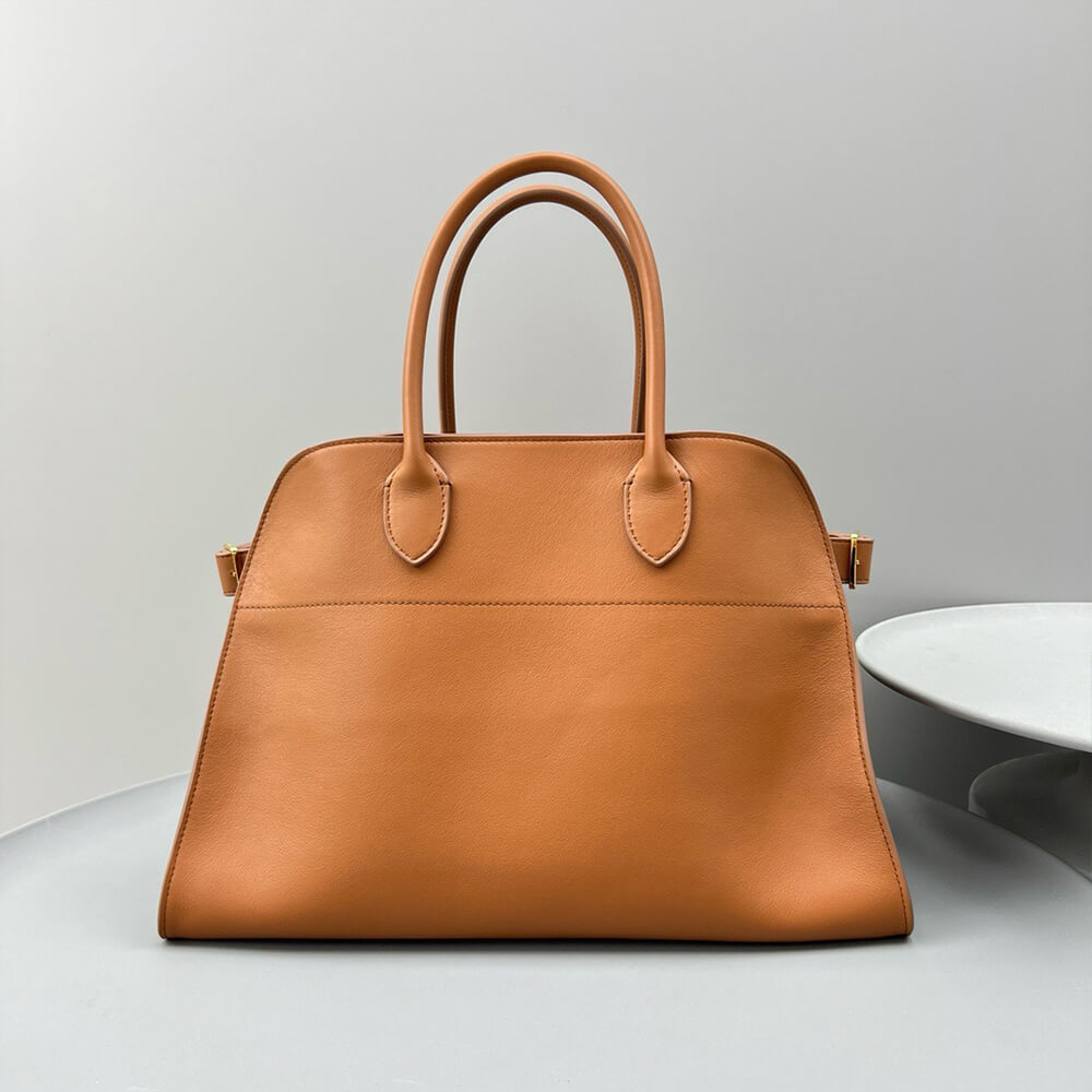 THE ROW  Soft Margaux 15 leather bag(High-end Grade) - Top Club
