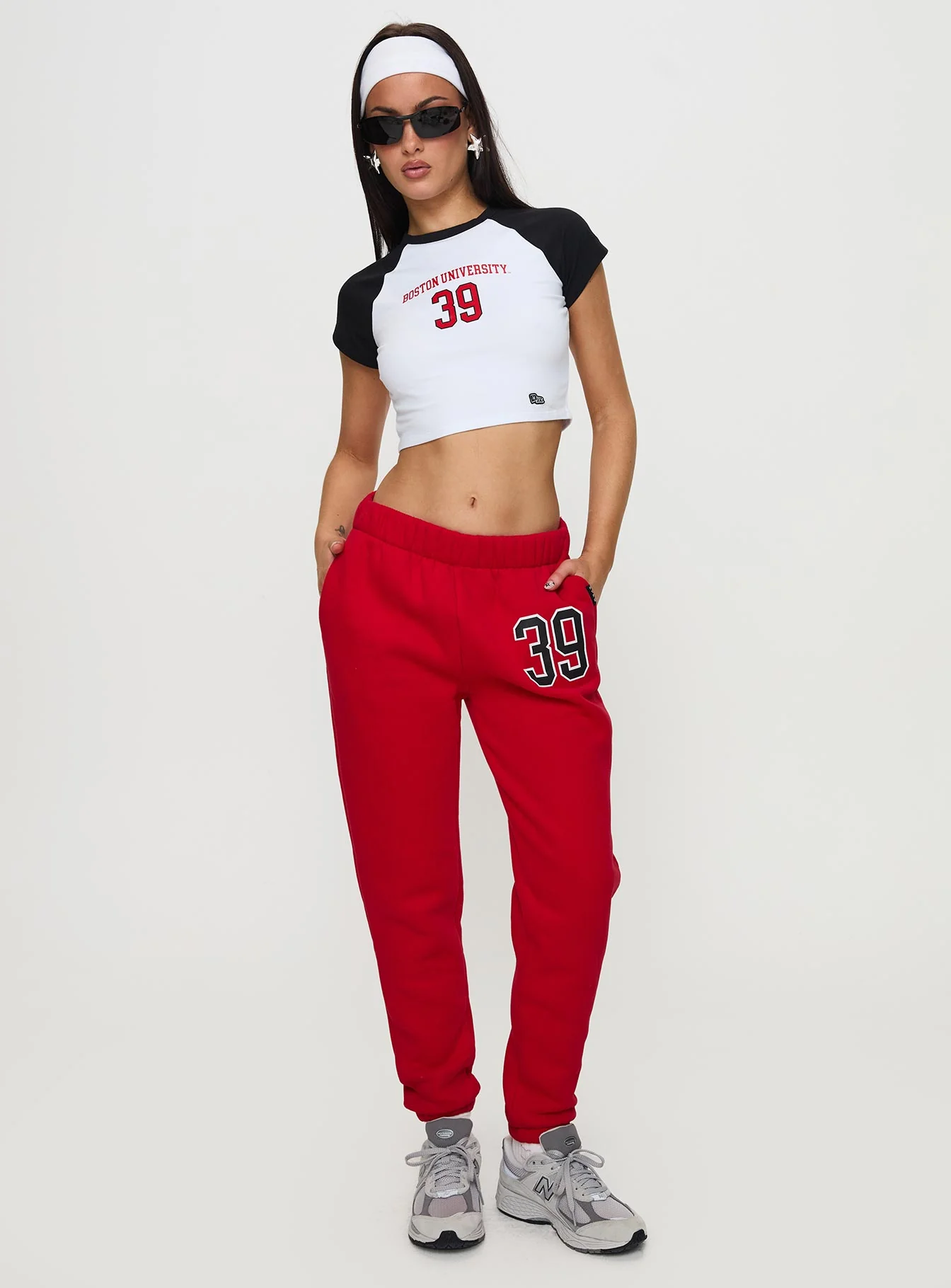 BU Sweatpants Red