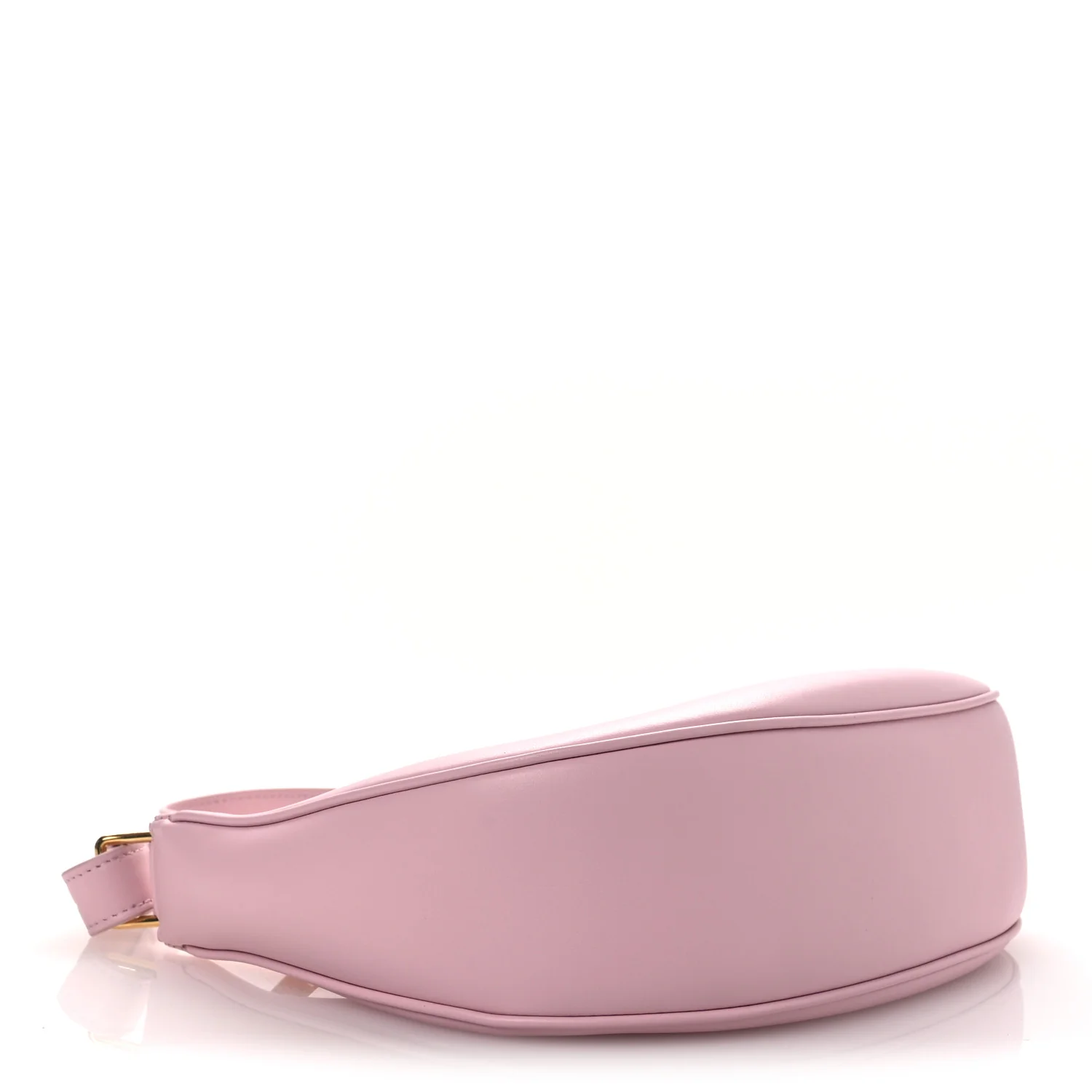 Smooth Calfskin Medium Strap Ava Triomphe Shoulder Pastel Pink - Top Club
