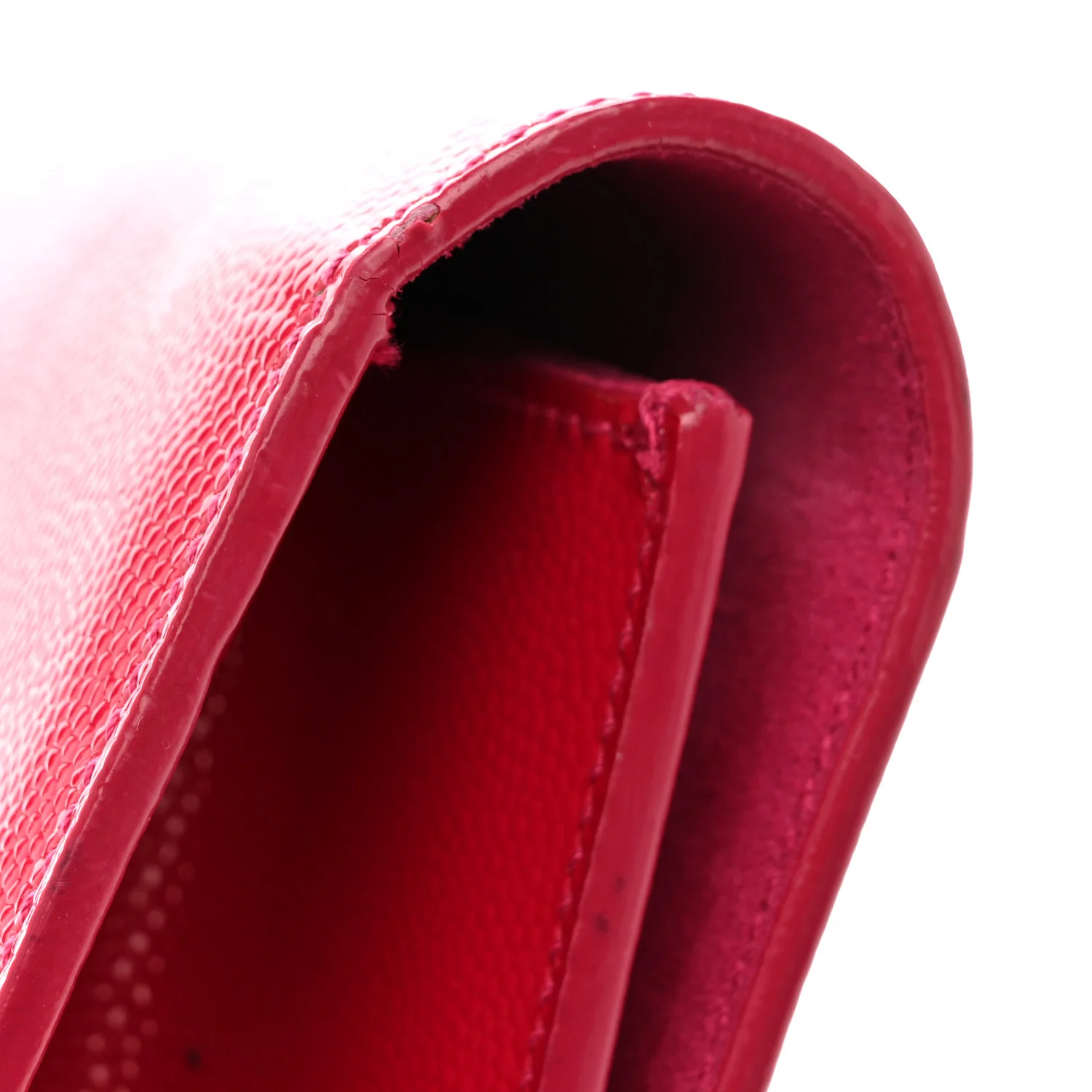 Grain De Poudre Classic Monogram Cassandre Clutch Lipstick Fuchsia - Top Club