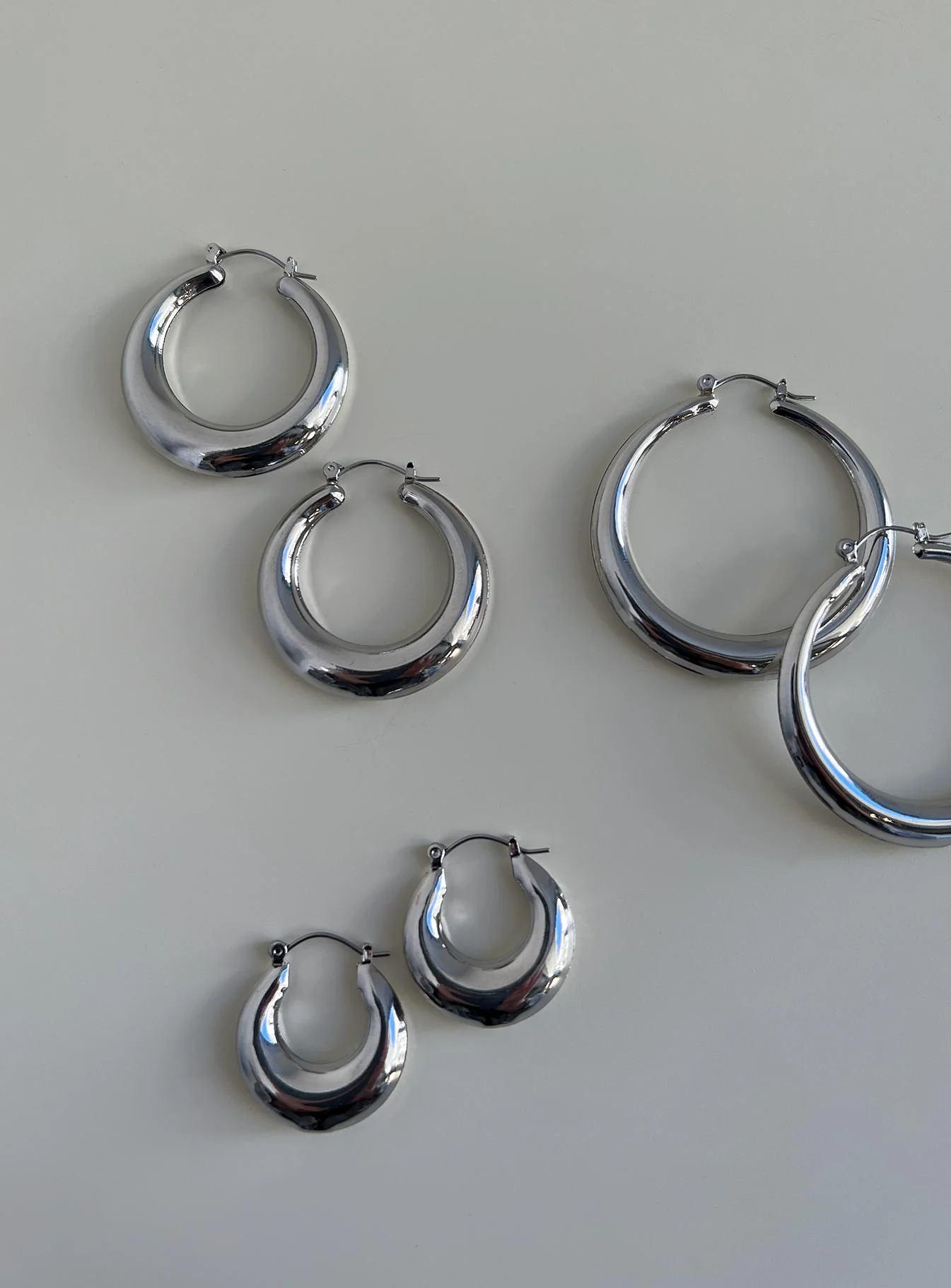 True Paradise Earring Set Silver