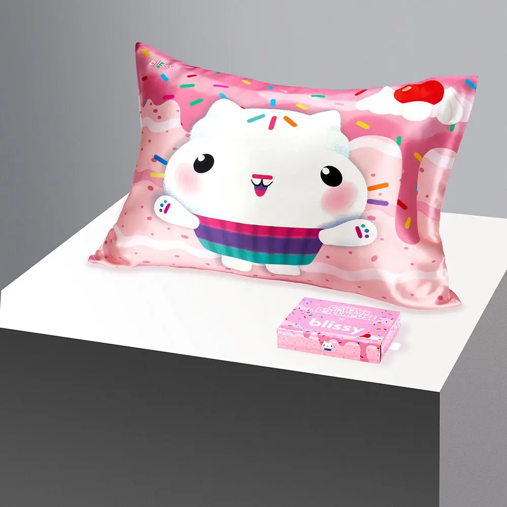 Blissy Gabby's Dollhouse™ Silk Pillowcase – 100% Mulberry Silk – Improve Hair, Skin & Health While You Sleep