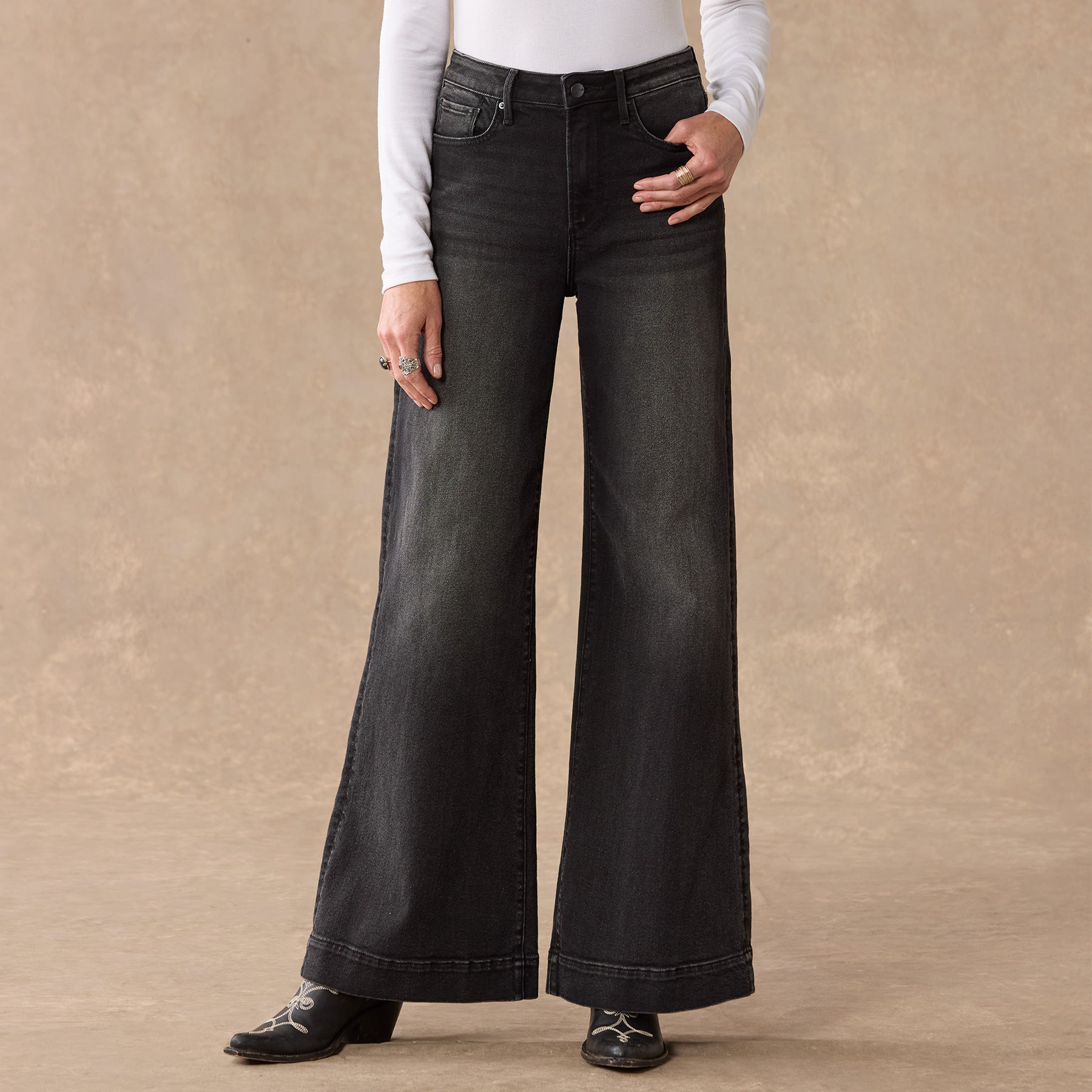 Martha Wide Leg Jeans - Sundance Living