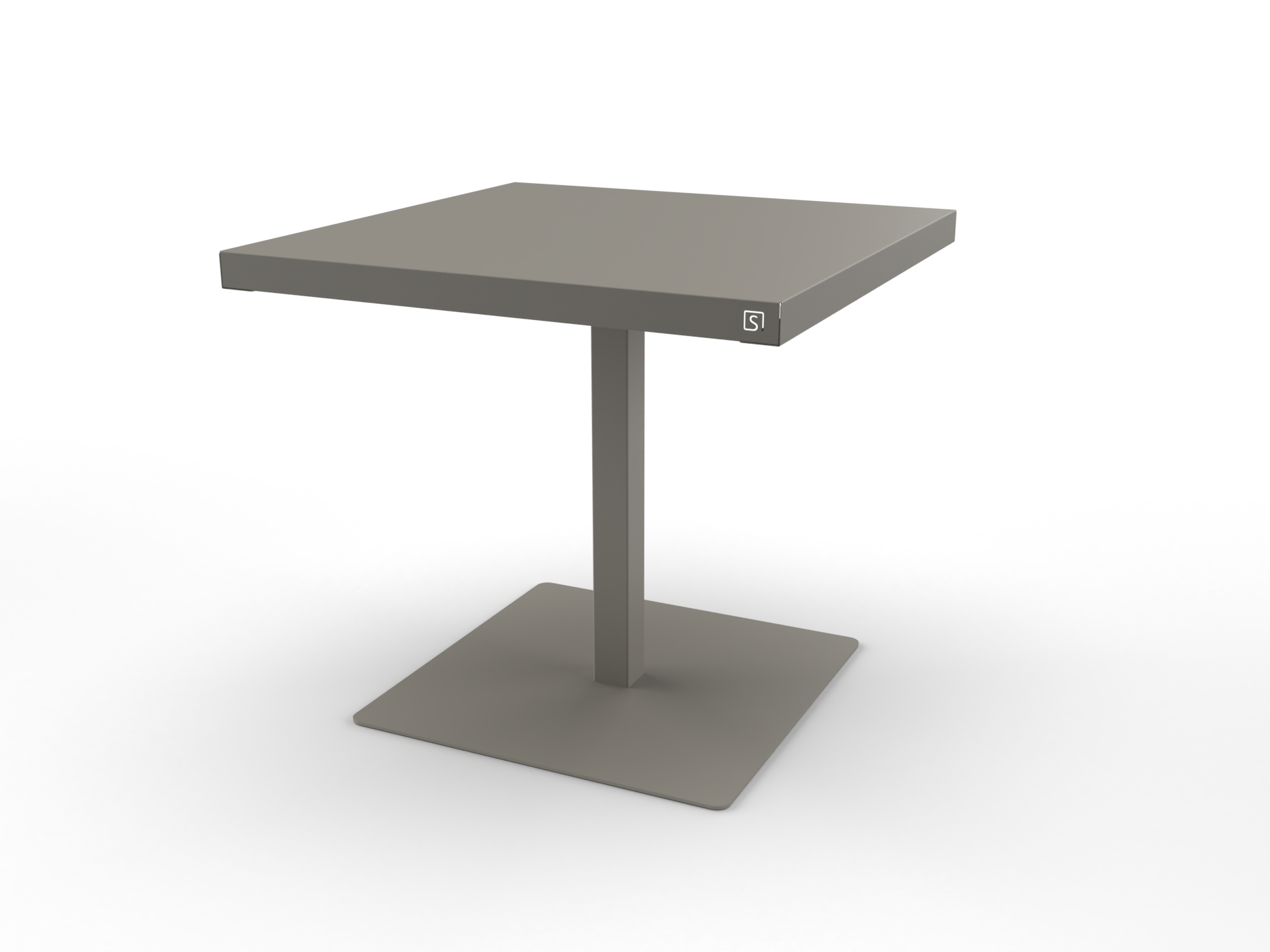 Steellish Bistro Tafel Lichtgrijs