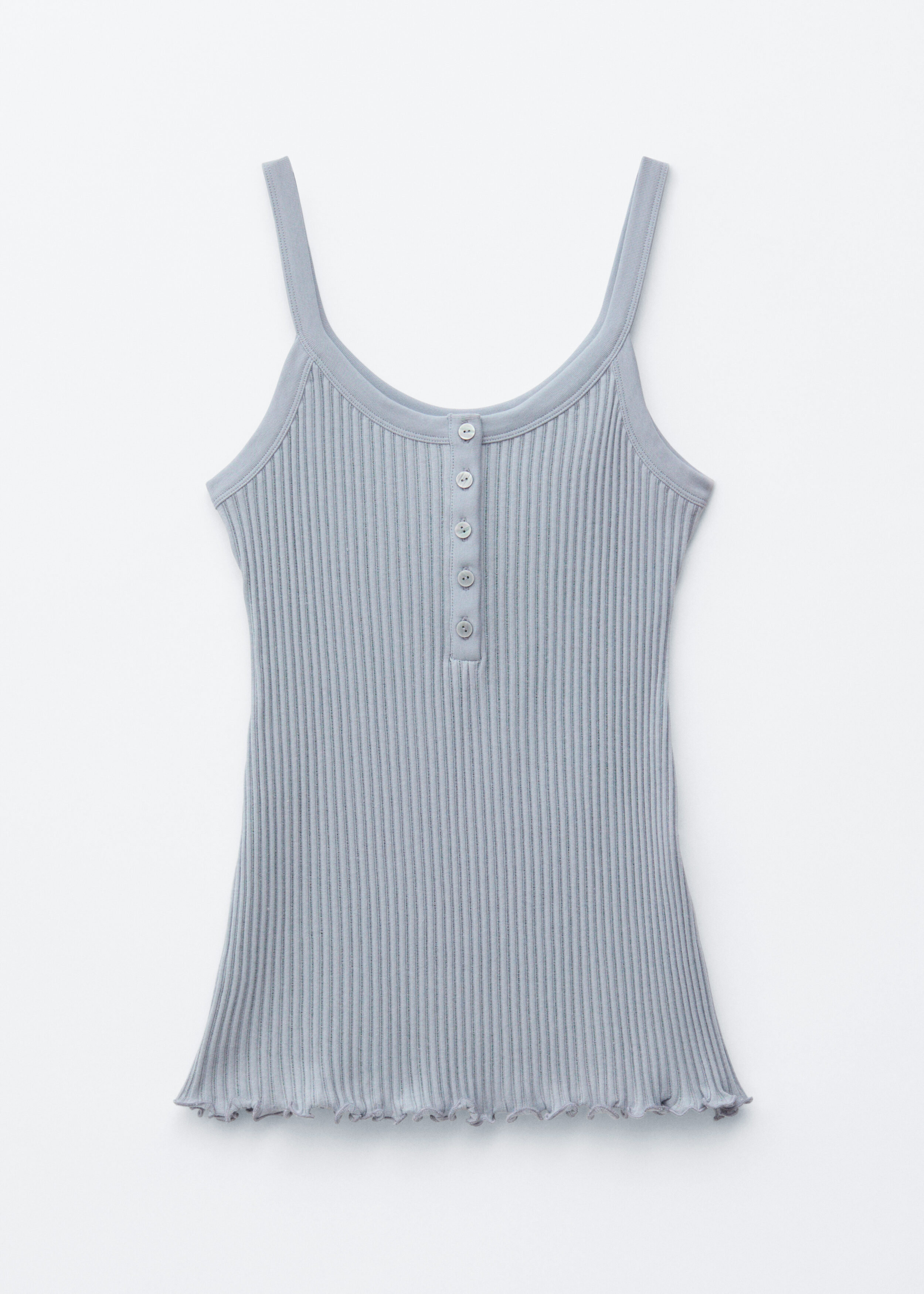 & Other Stories SCALLOPED TANK TOP
