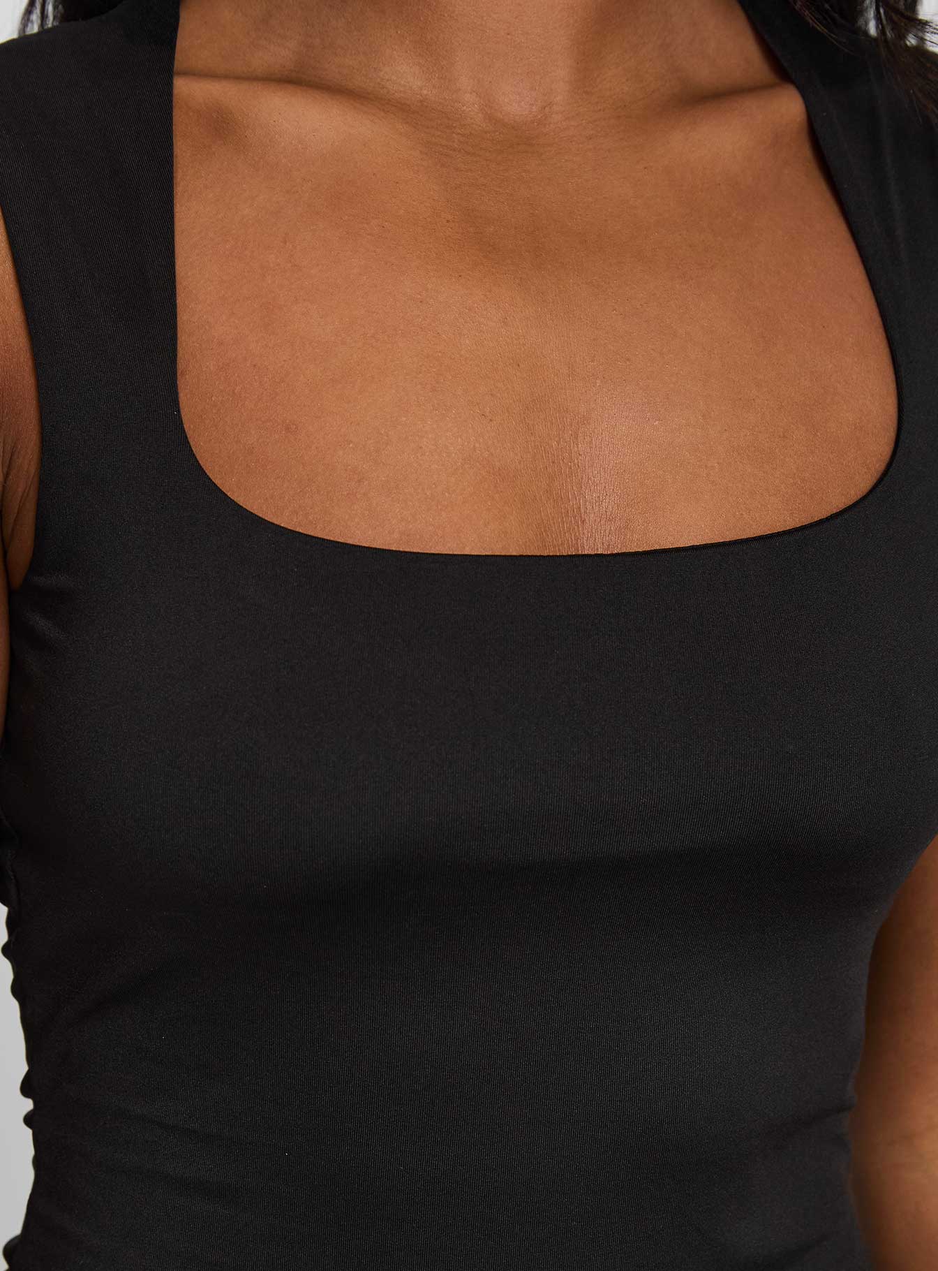 So Divine Cut Out Bodysuit Black