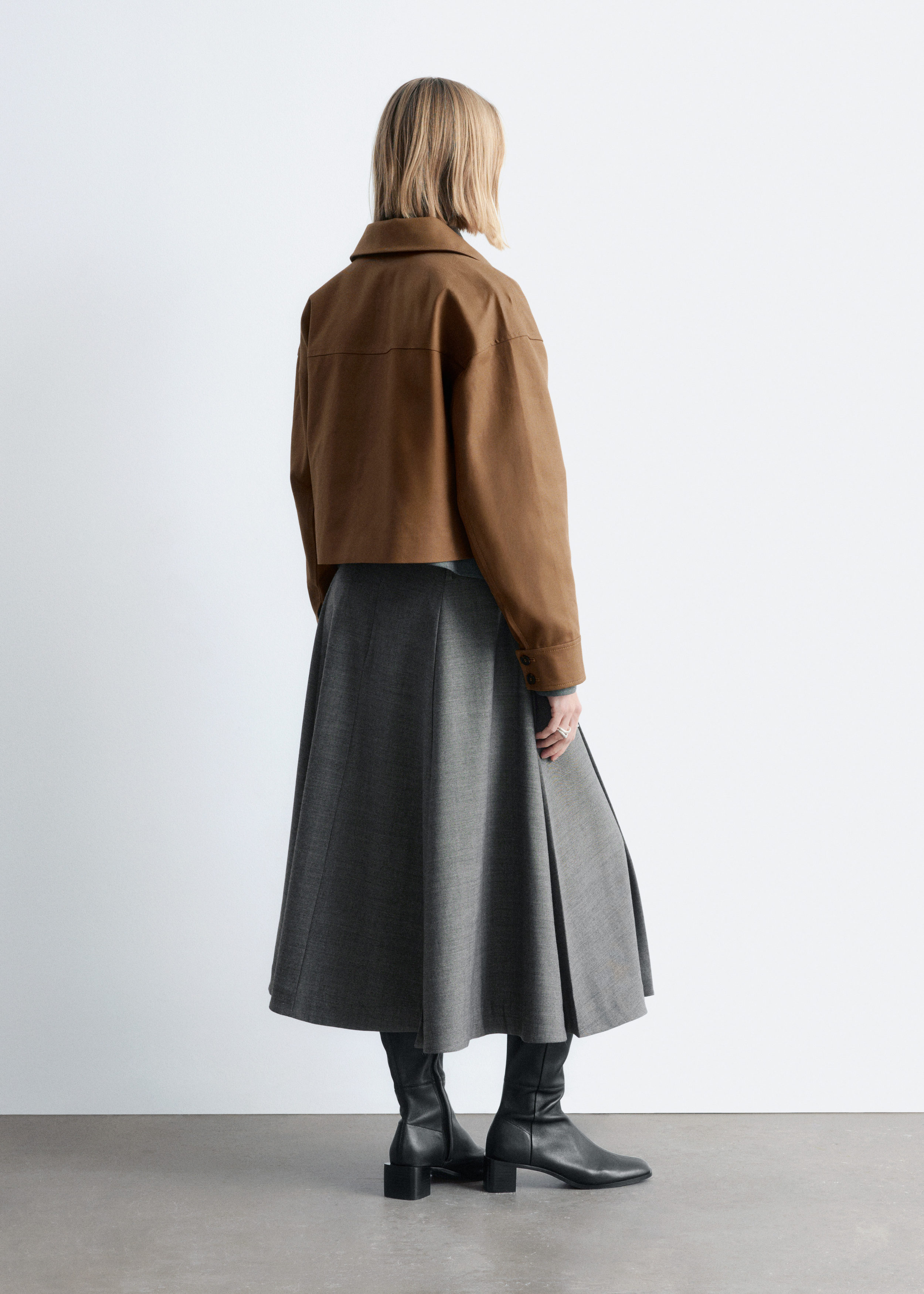 & Other Stories SHORT TWILL JACKET
