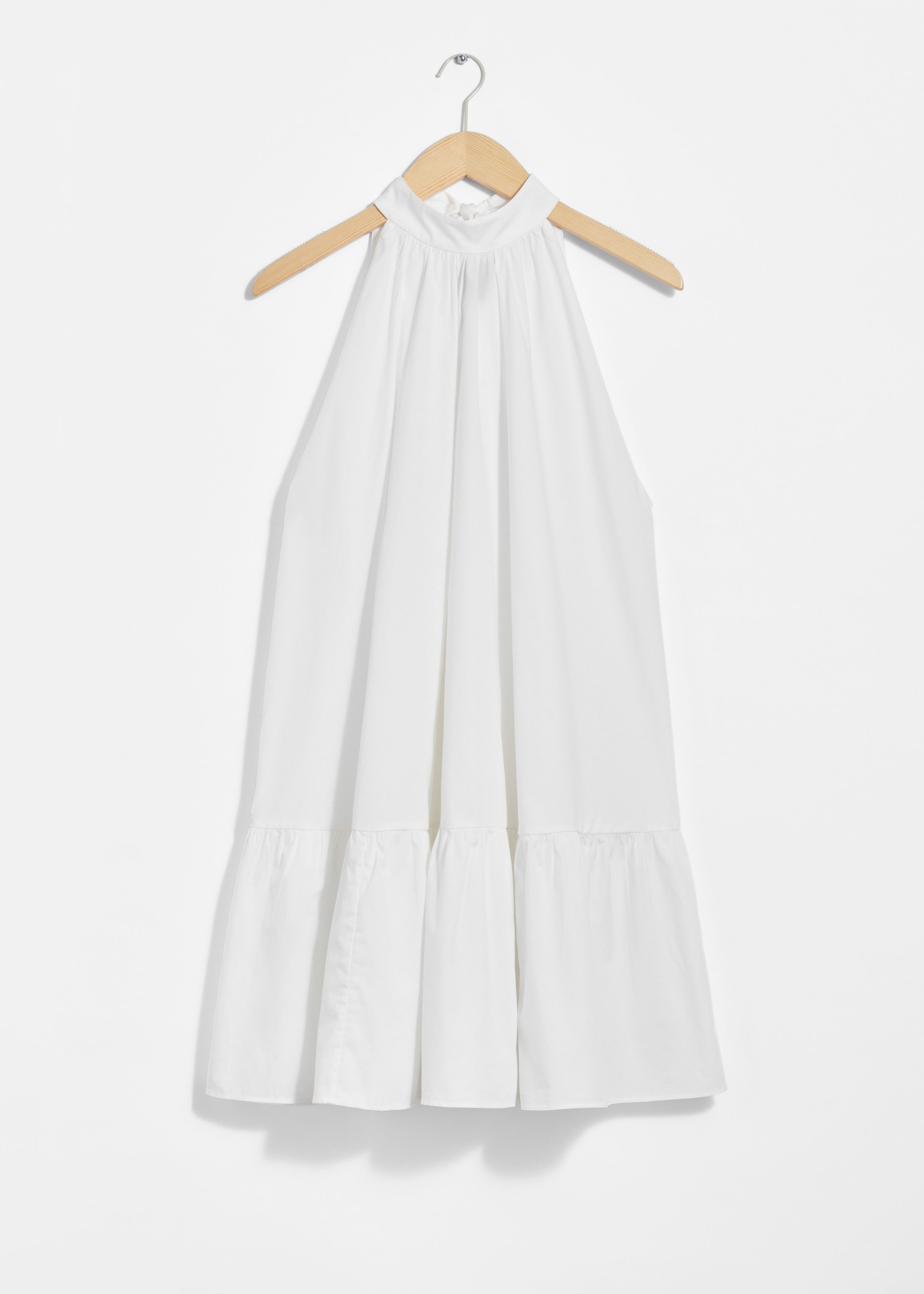 & Other Stories BOW-DETAILED MINI DRESS