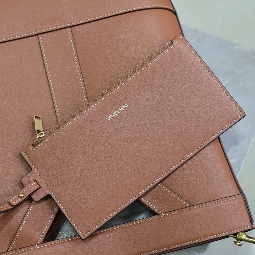YSL Y small bucket in leather(HIGH-END GRADE) - Top Club