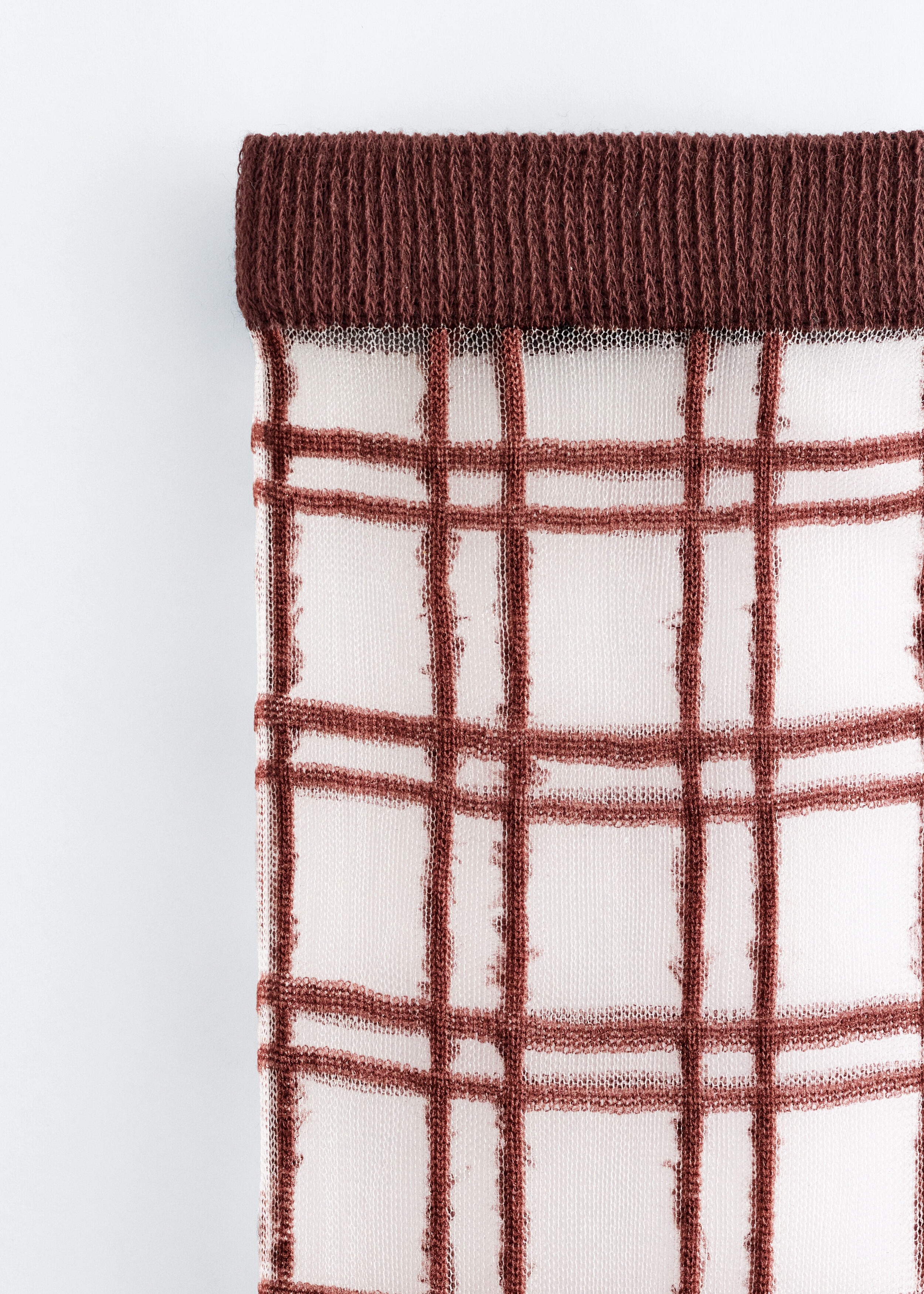 & Other Stories SHEER CHECKED SOCKS